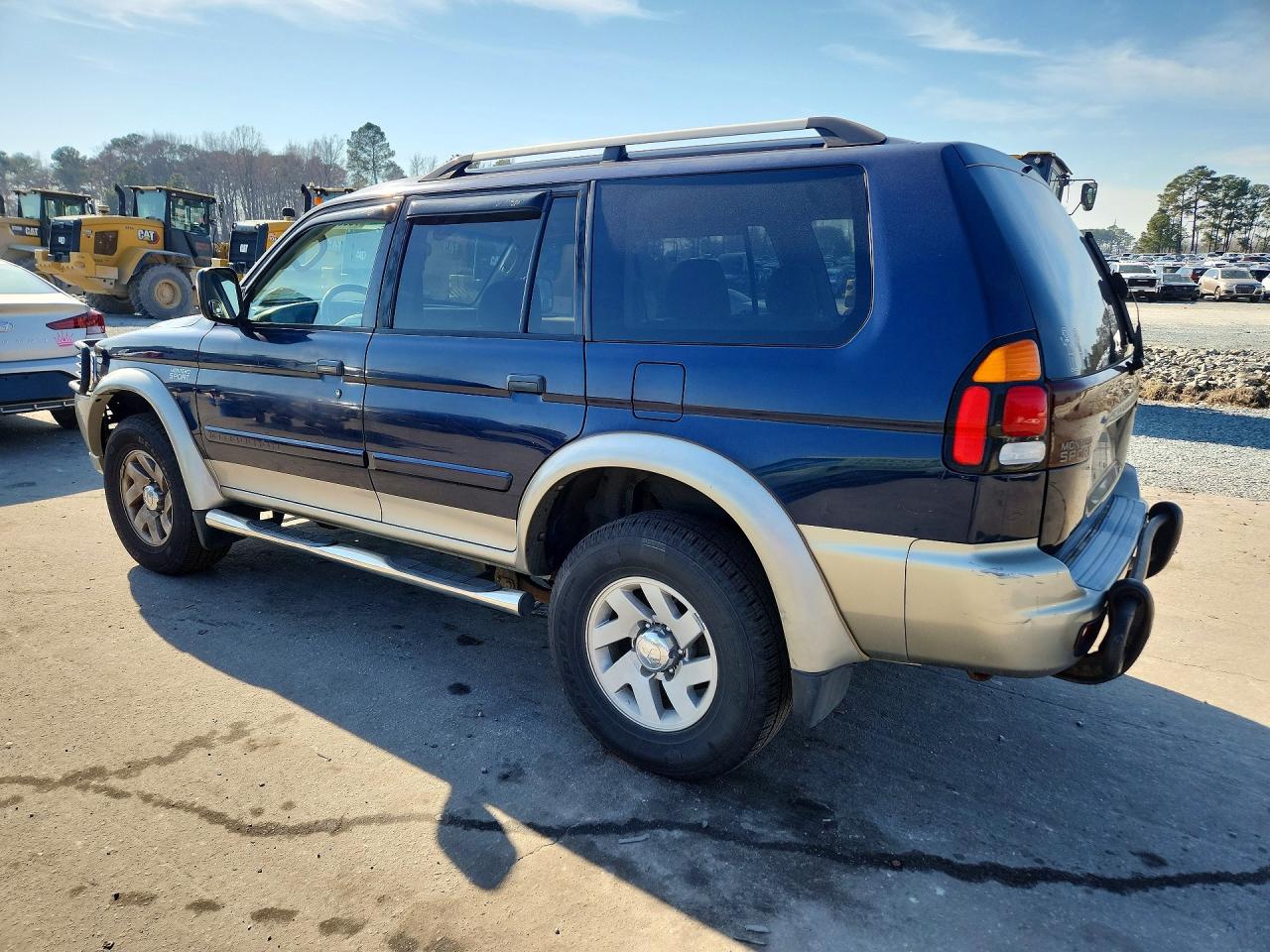 2004 Mitsubishi Montero Sport Xls Blue vin: JA4MT31R74J008033