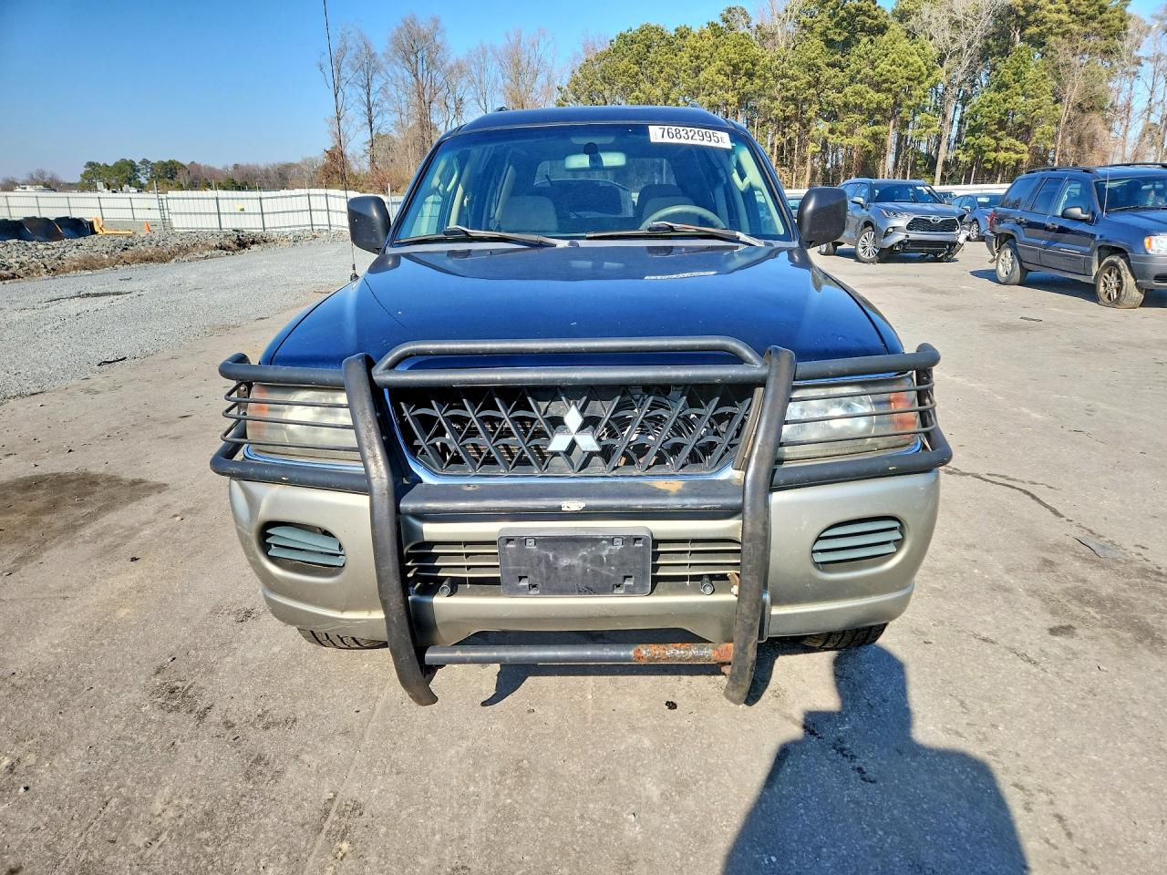 2004 Mitsubishi Montero Sport Xls Blue vin: JA4MT31R74J008033