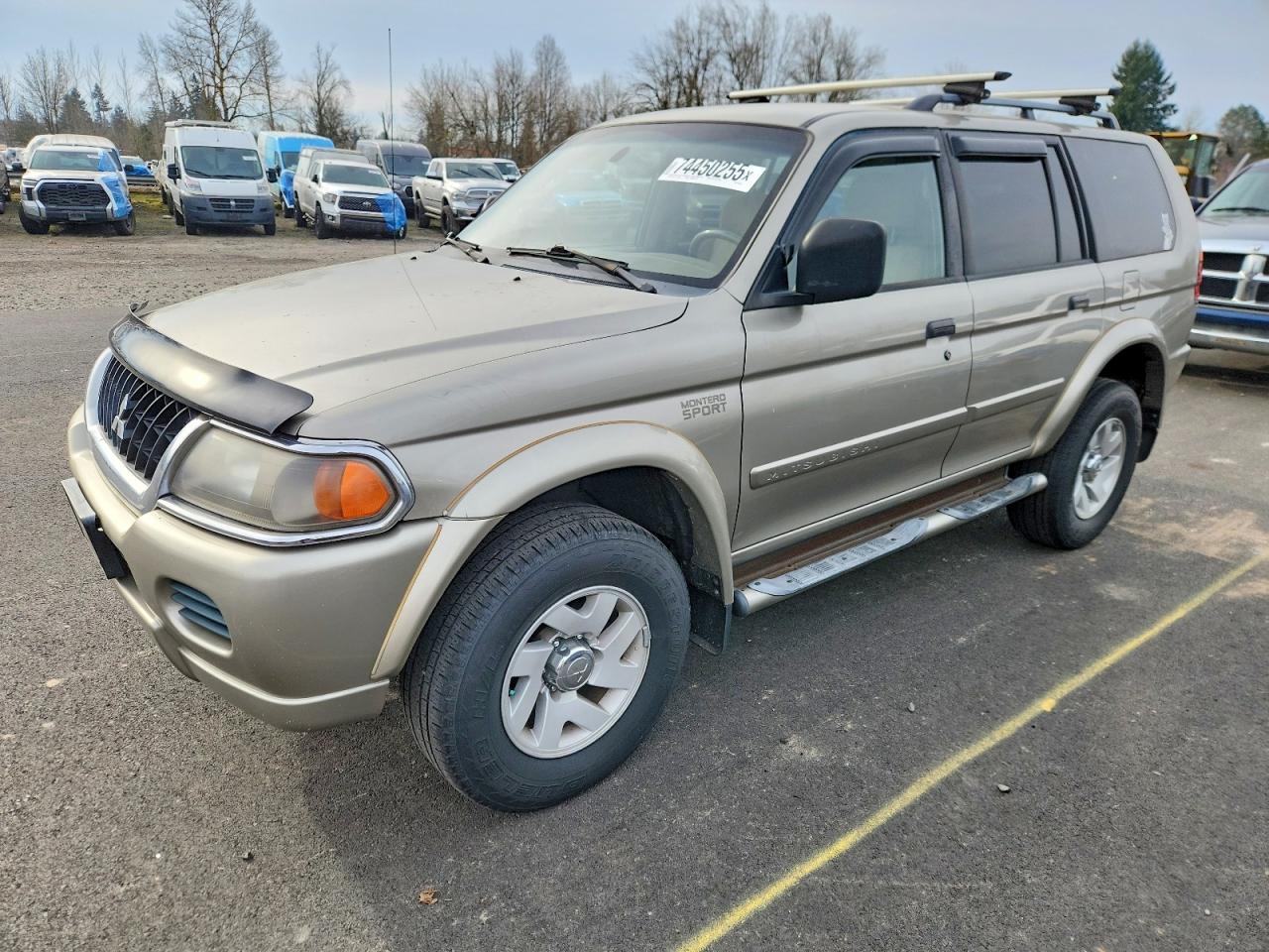 2002 Mitsubishi Montero Sport Xls Tan vin: JA4MT31R82J043144