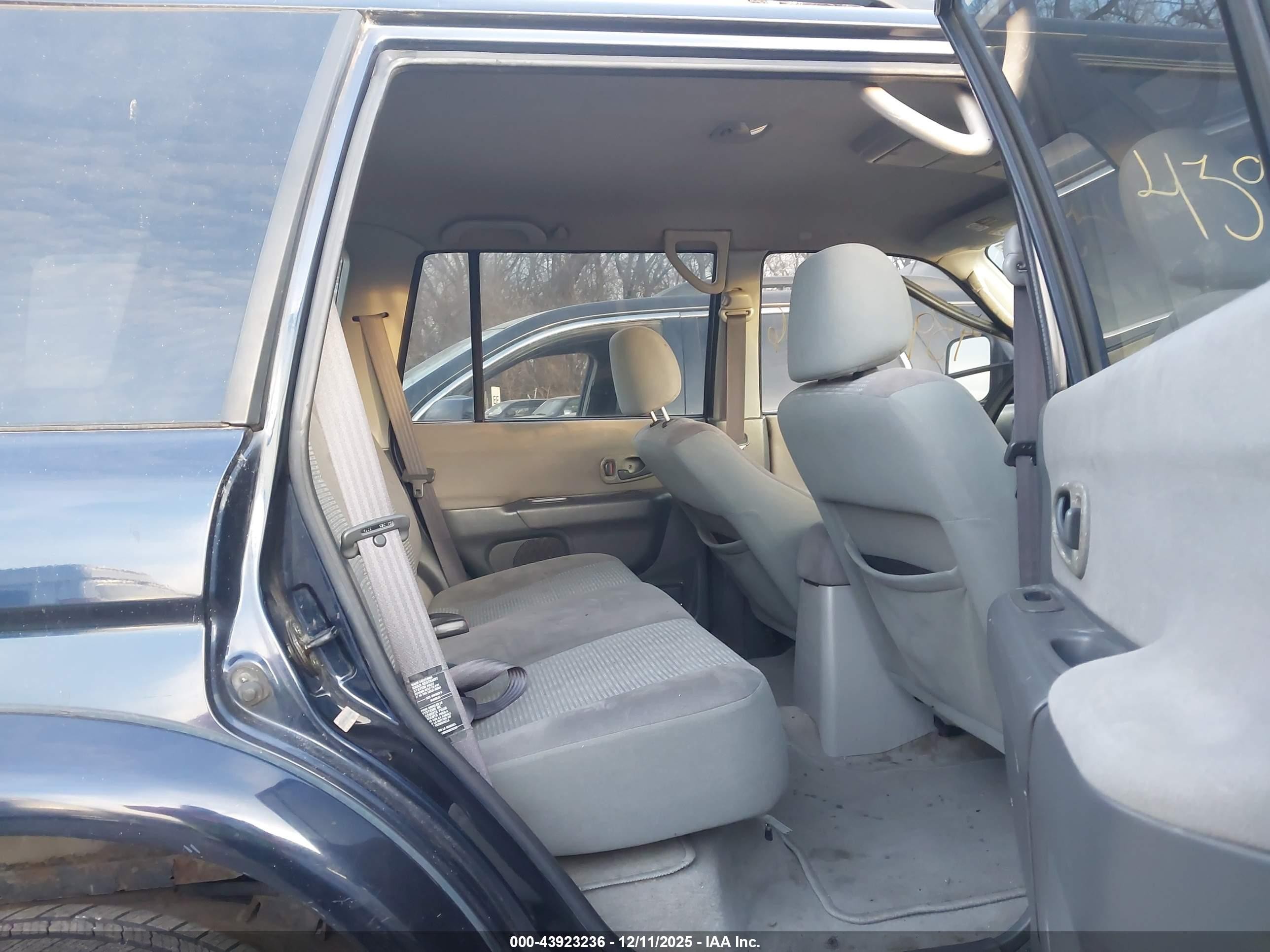 2002 Mitsubishi Montero Sport Xls Dark Blue vin: JA4MT31RX2J058860