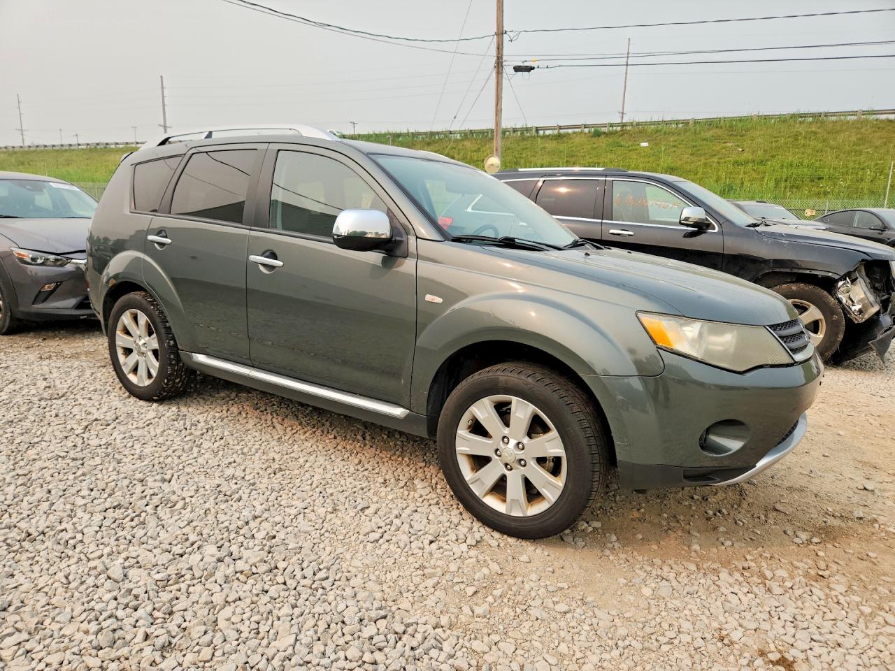 2009 Mitsubishi Outlander Se Green vin: JA4MT31W19Z002629