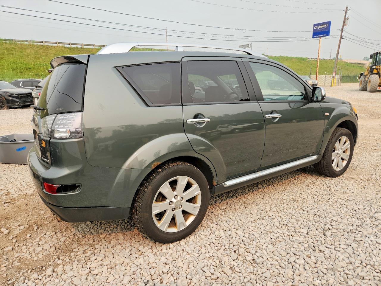 2009 Mitsubishi Outlander Se Green vin: JA4MT31W19Z002629