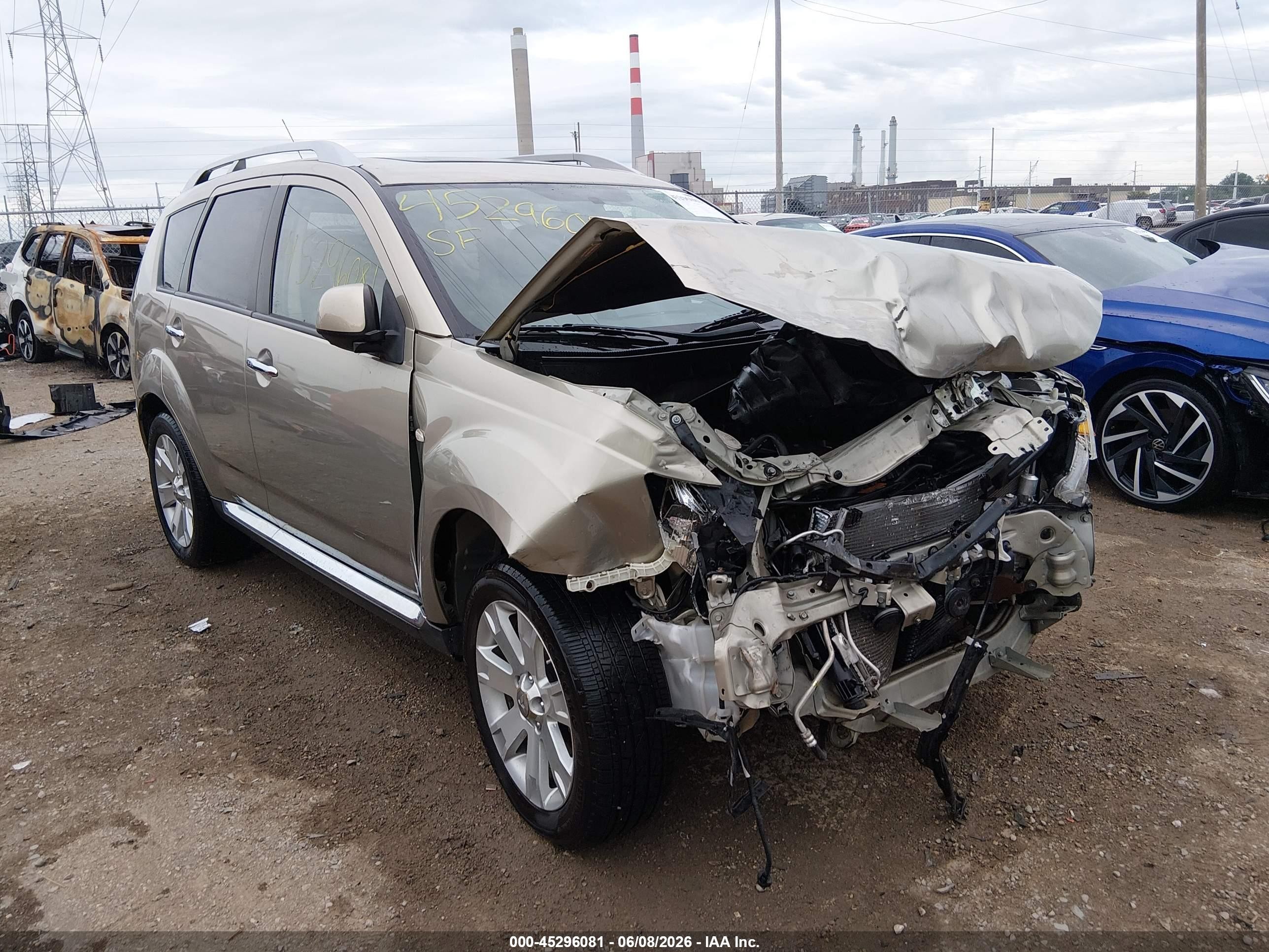 2009 Mitsubishi Outlander Se Gold vin: JA4MT31W19Z002825