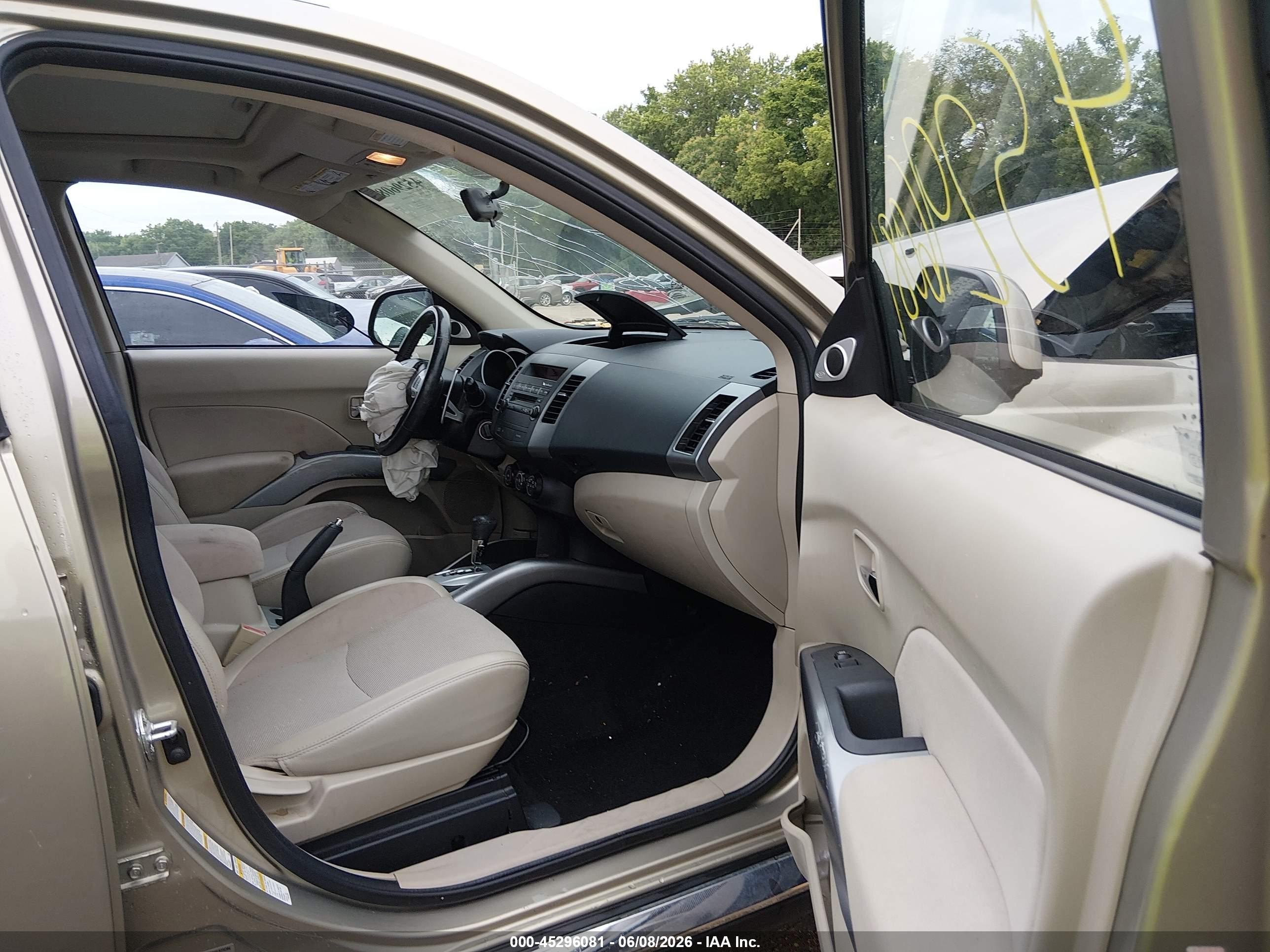2009 Mitsubishi Outlander Se Gold vin: JA4MT31W19Z002825