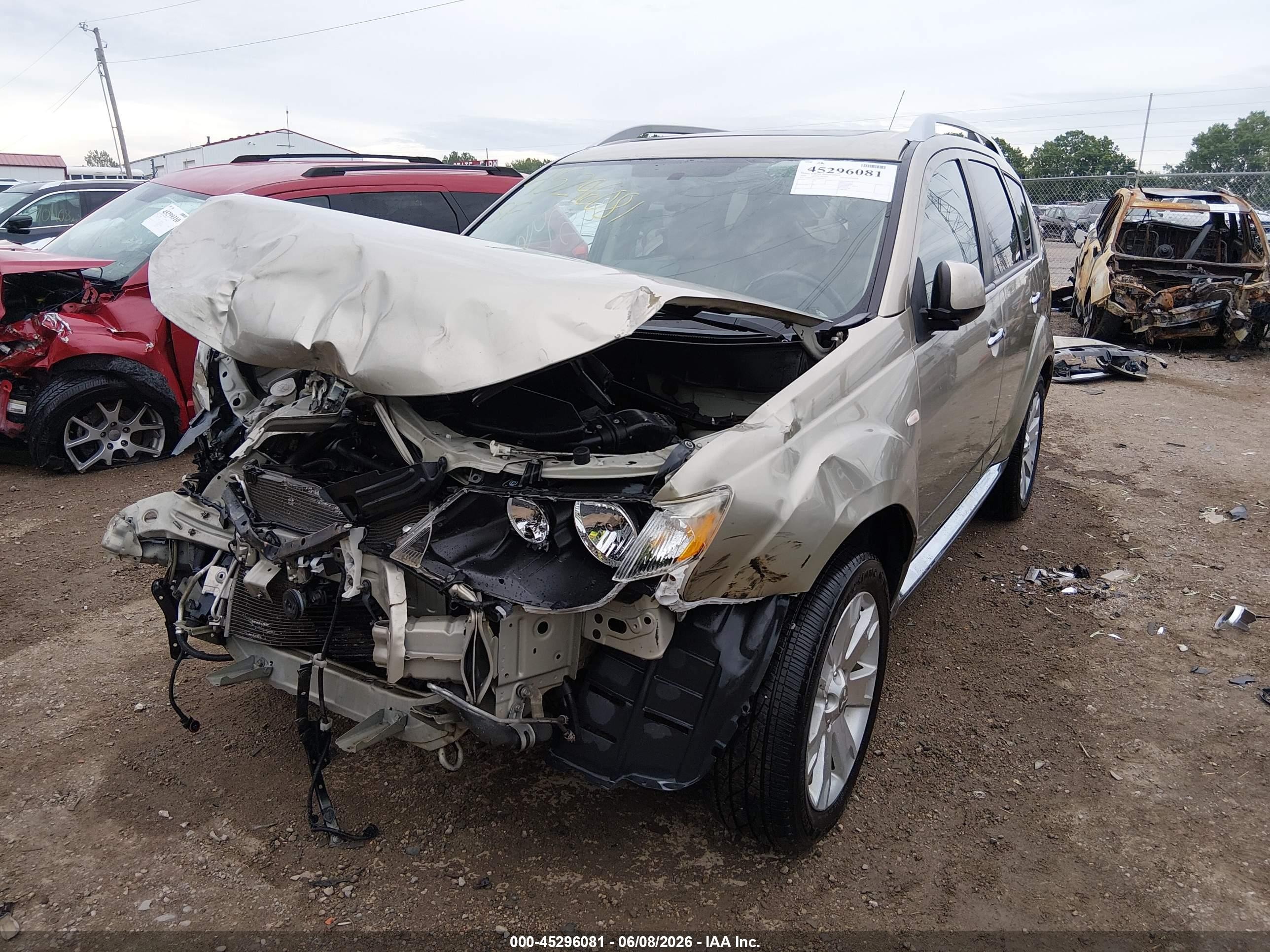 2009 Mitsubishi Outlander Se Gold vin: JA4MT31W19Z002825
