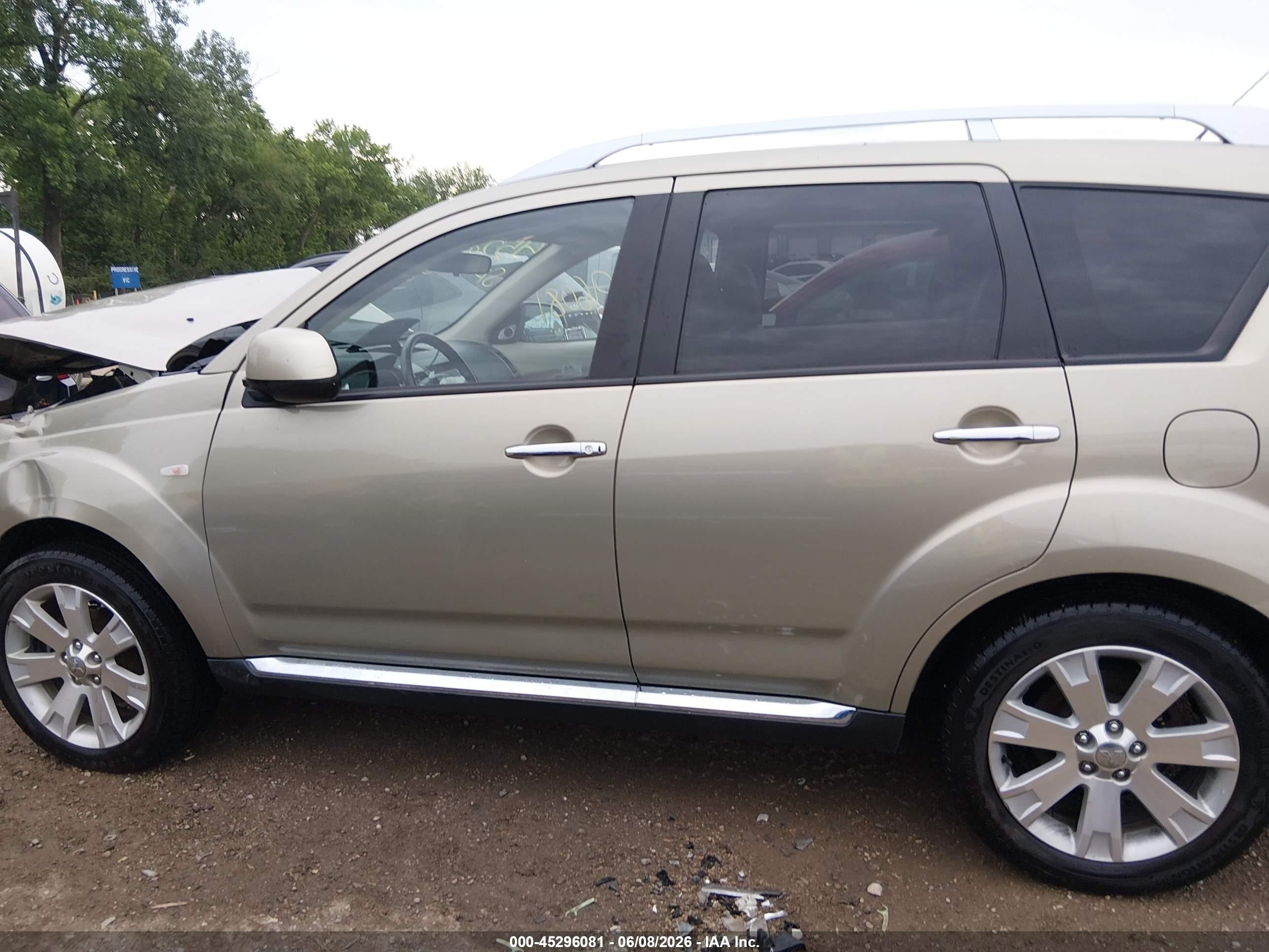 2009 Mitsubishi Outlander Se Gold vin: JA4MT31W19Z002825