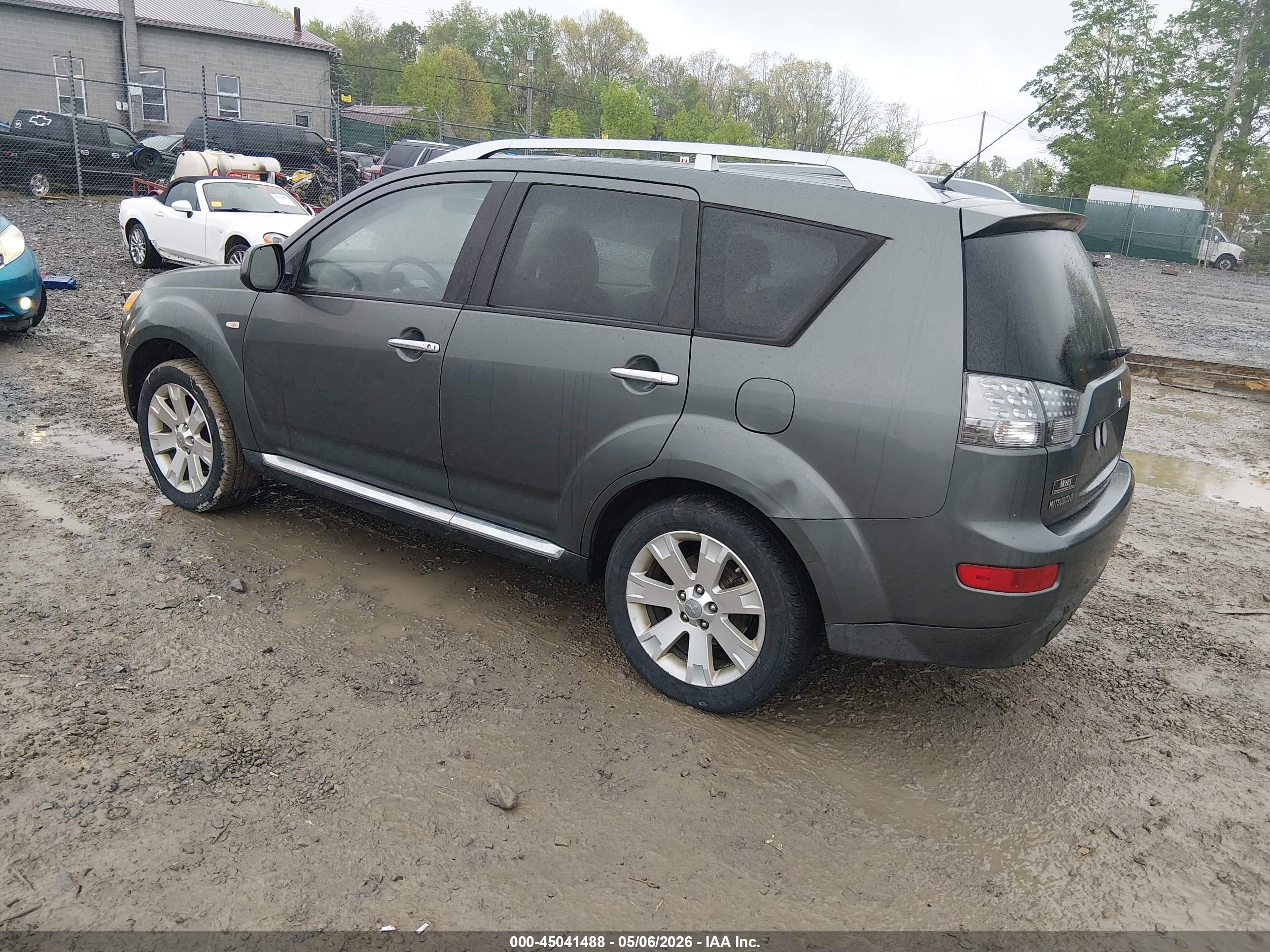 2009 Mitsubishi Outlander Se Green vin: JA4MT31W39Z001952