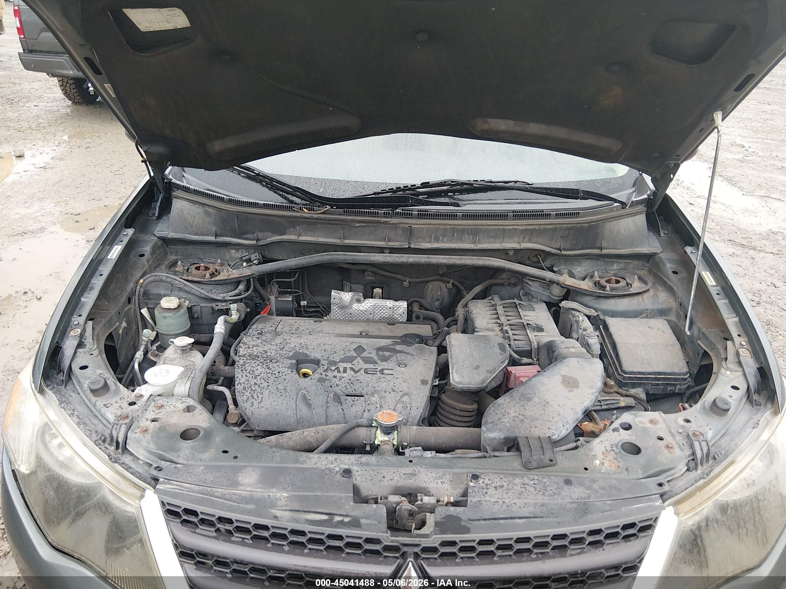 2009 Mitsubishi Outlander Se Green vin: JA4MT31W39Z001952