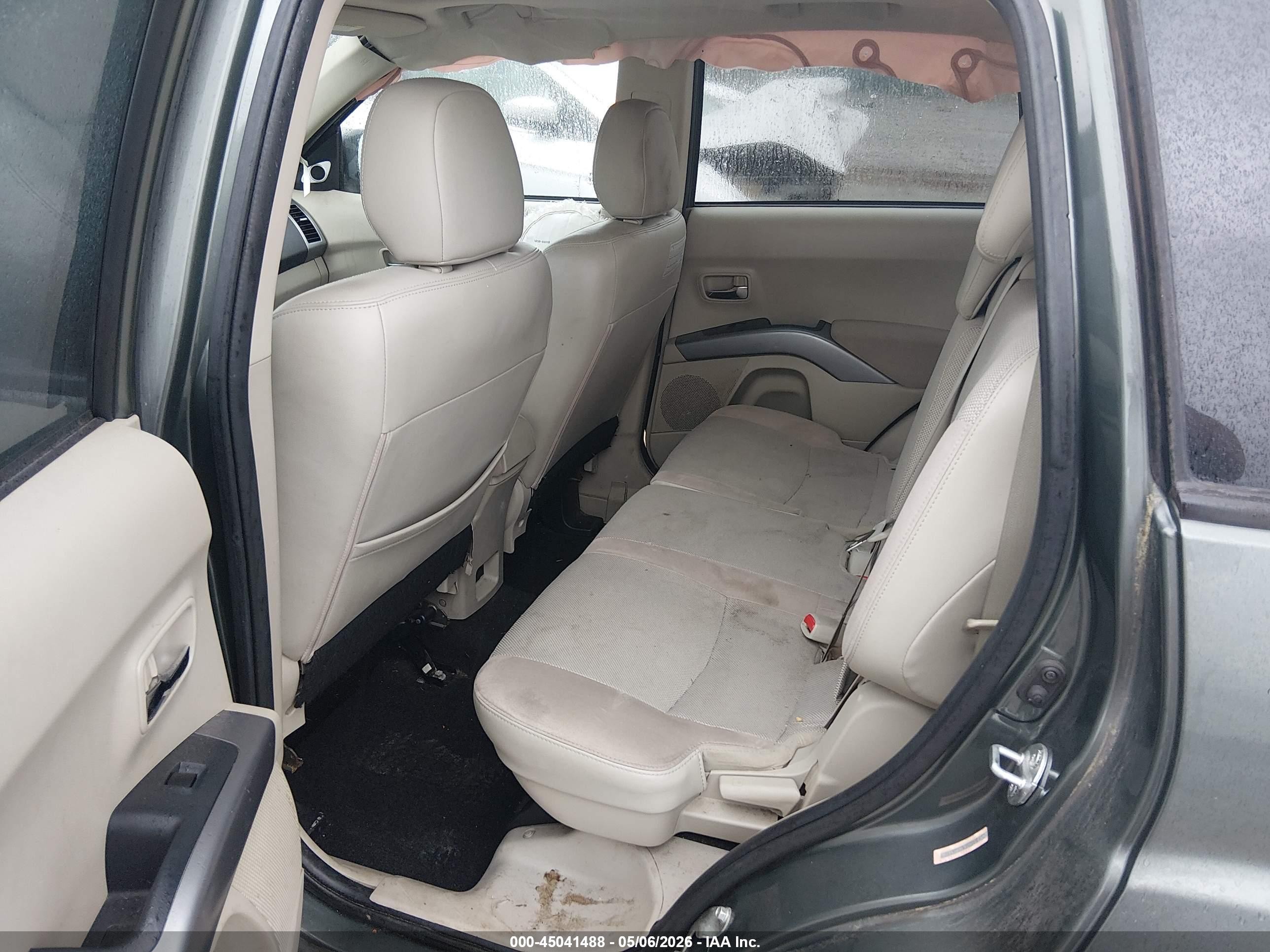 2009 Mitsubishi Outlander Se Green vin: JA4MT31W39Z001952