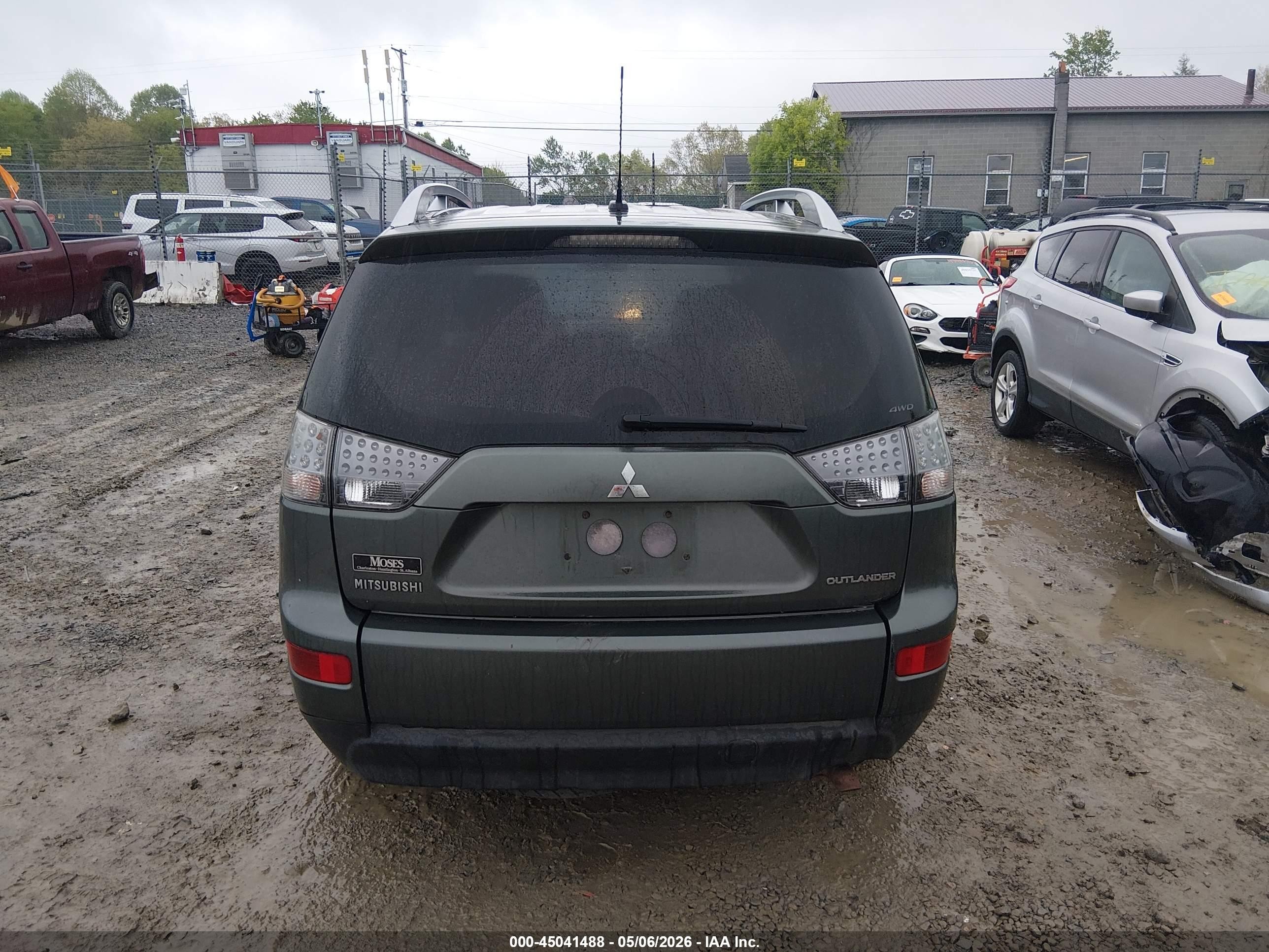 2009 Mitsubishi Outlander Se Green vin: JA4MT31W39Z001952
