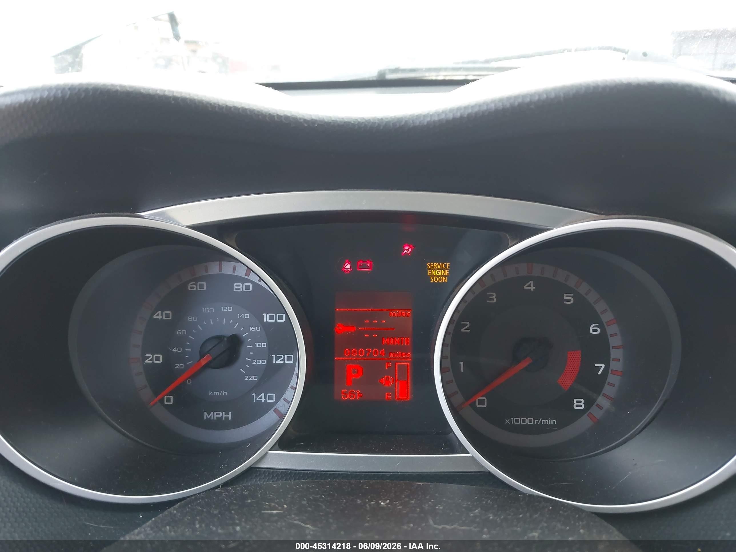 2007 Mitsubishi Outlander Ls Синий vin: JA4MT31X07U006481