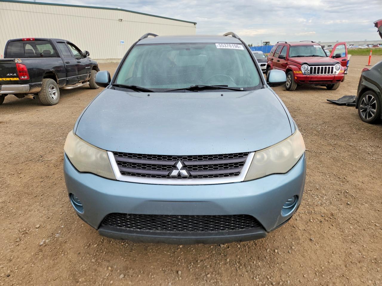 2007 Mitsubishi Outlander Ls Синий vin: JA4MT31X57Z601247