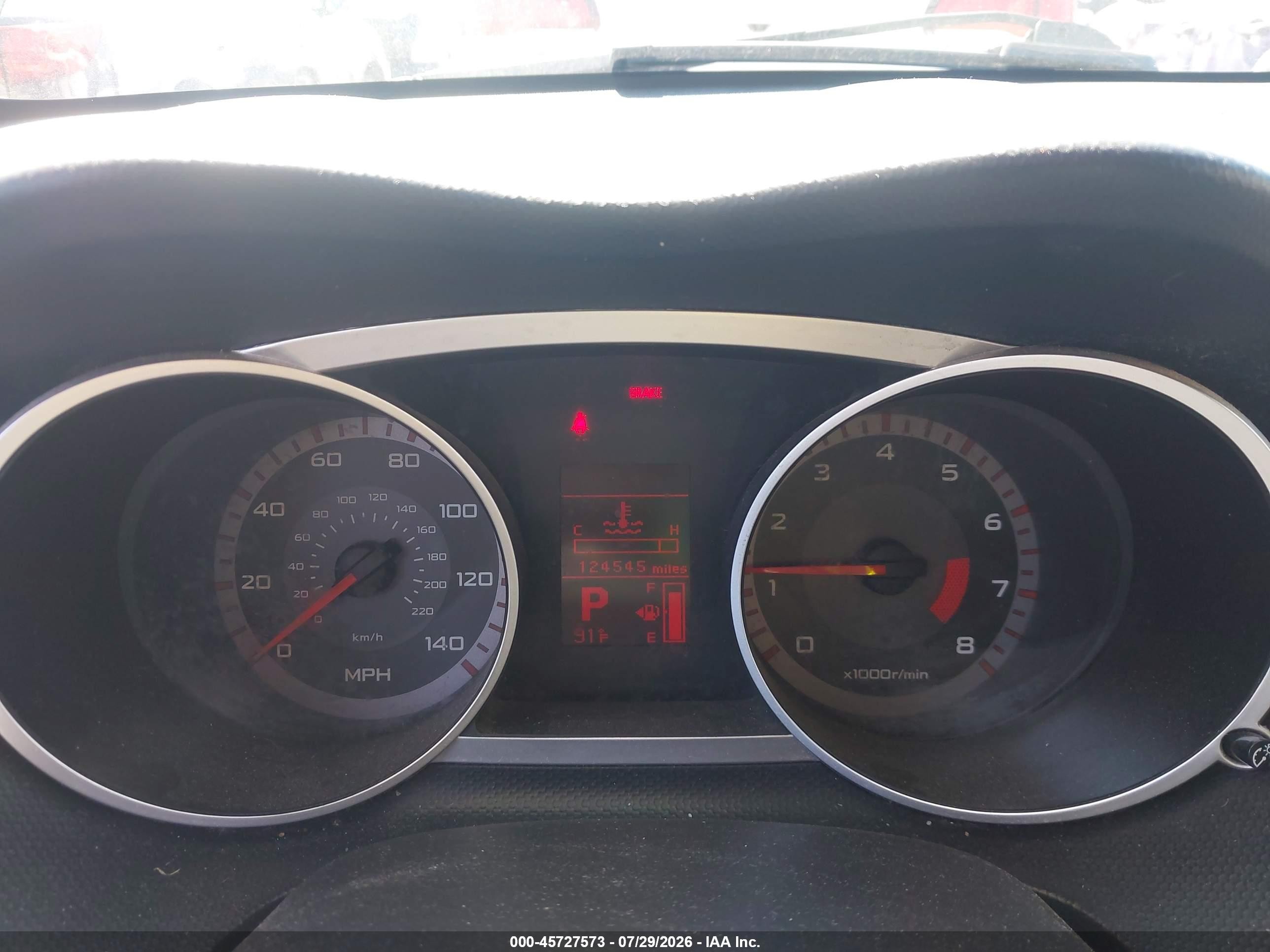 2007 Mitsubishi Outlander Ls Gray vin: JA4MT31X67U005772