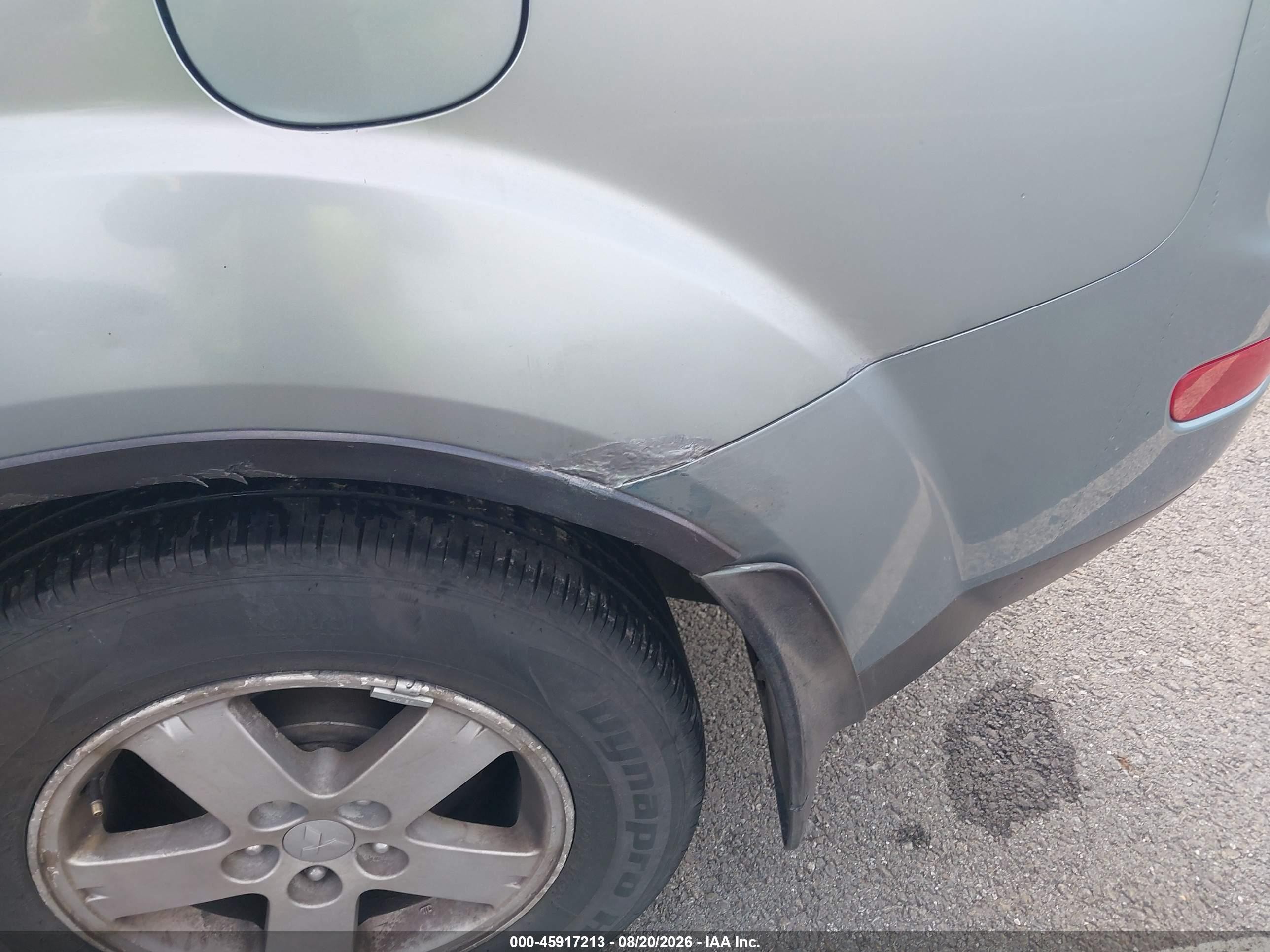 2007 Mitsubishi Outlander Ls Blue vin: JA4MT31X77U005781