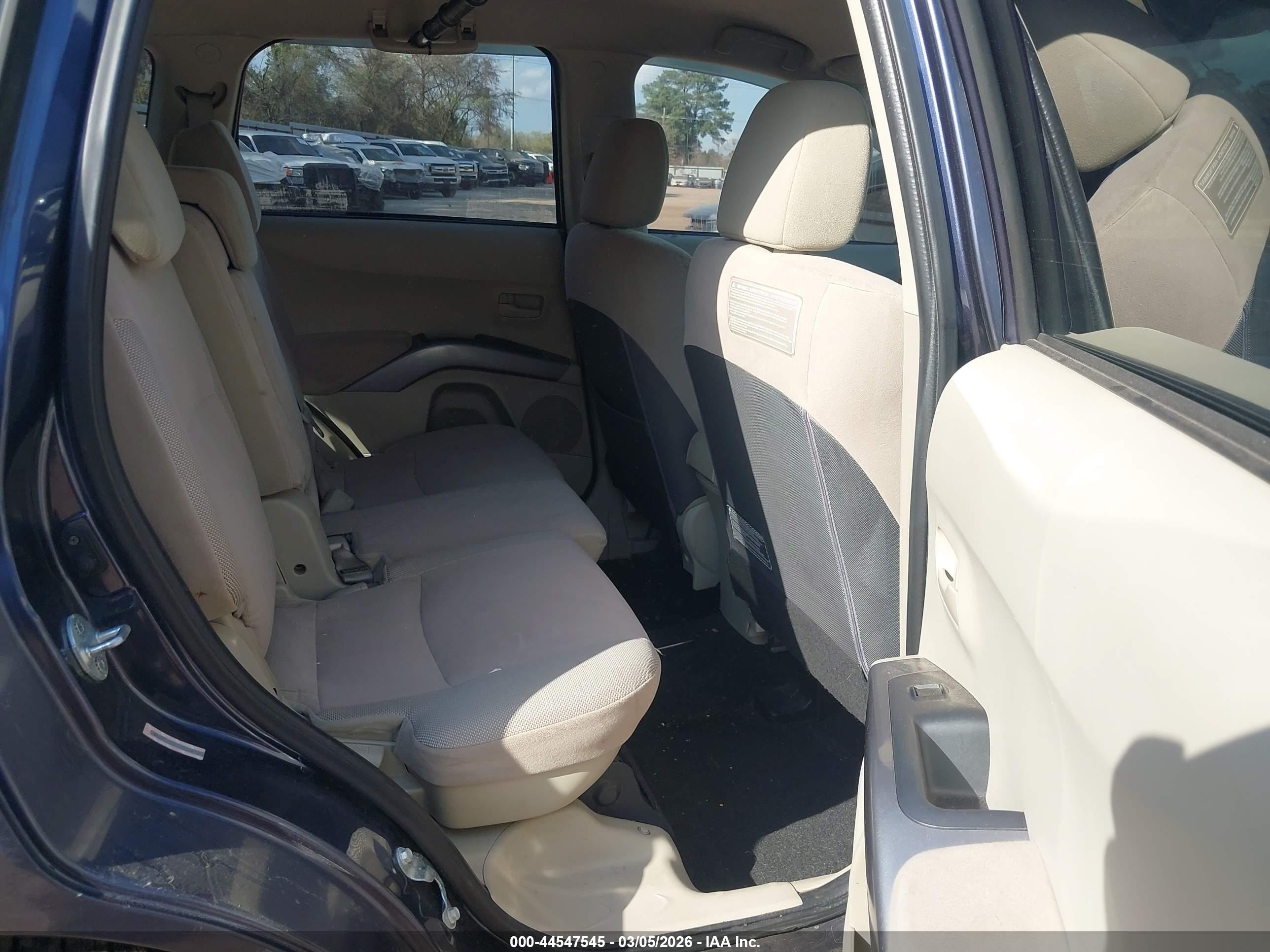 2007 Mitsubishi Outlander Ls Blue vin: JA4MT31X77Z016475