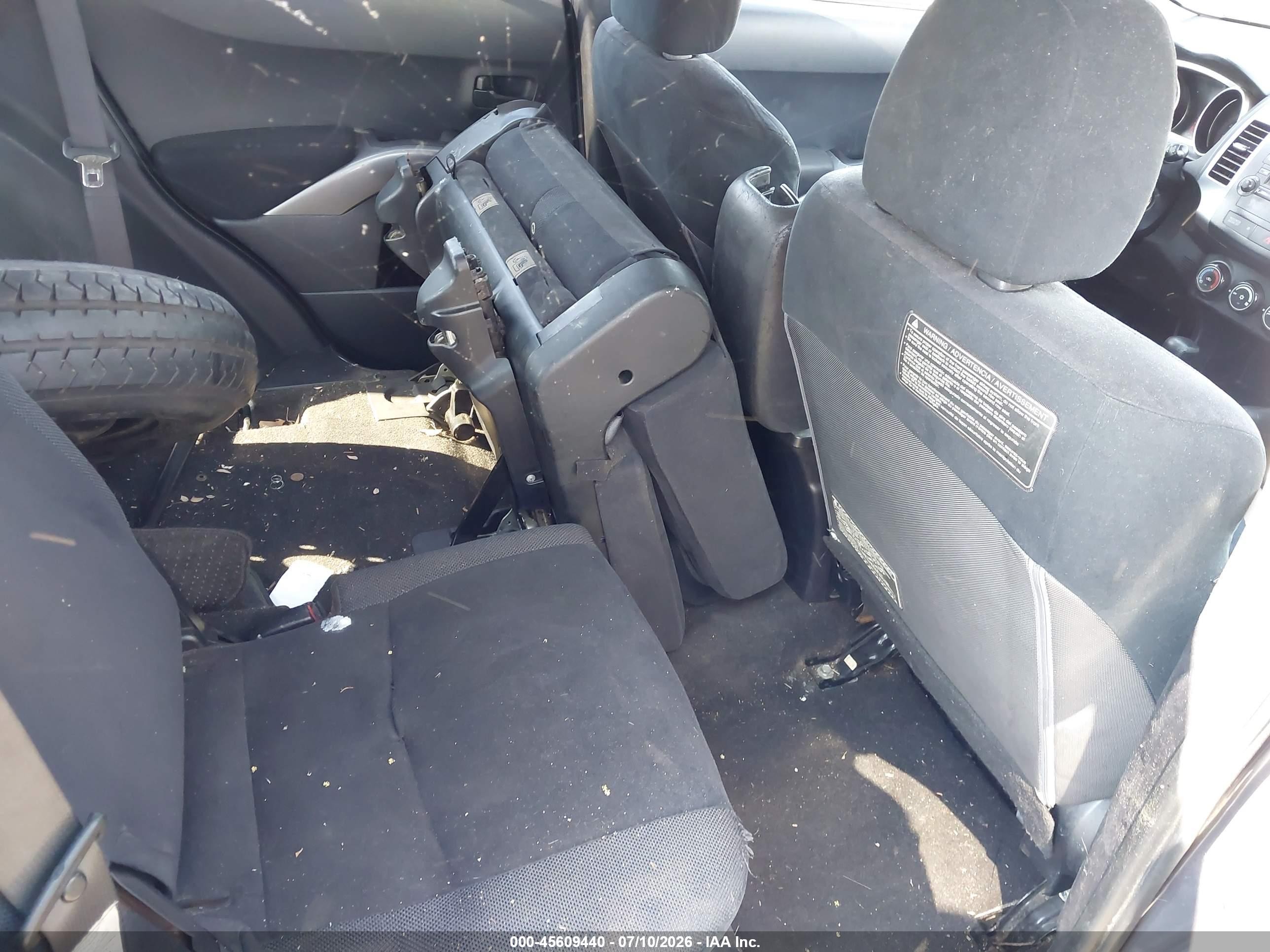 2007 Mitsubishi Outlander Ls Gray vin: JA4MT31X87Z000737