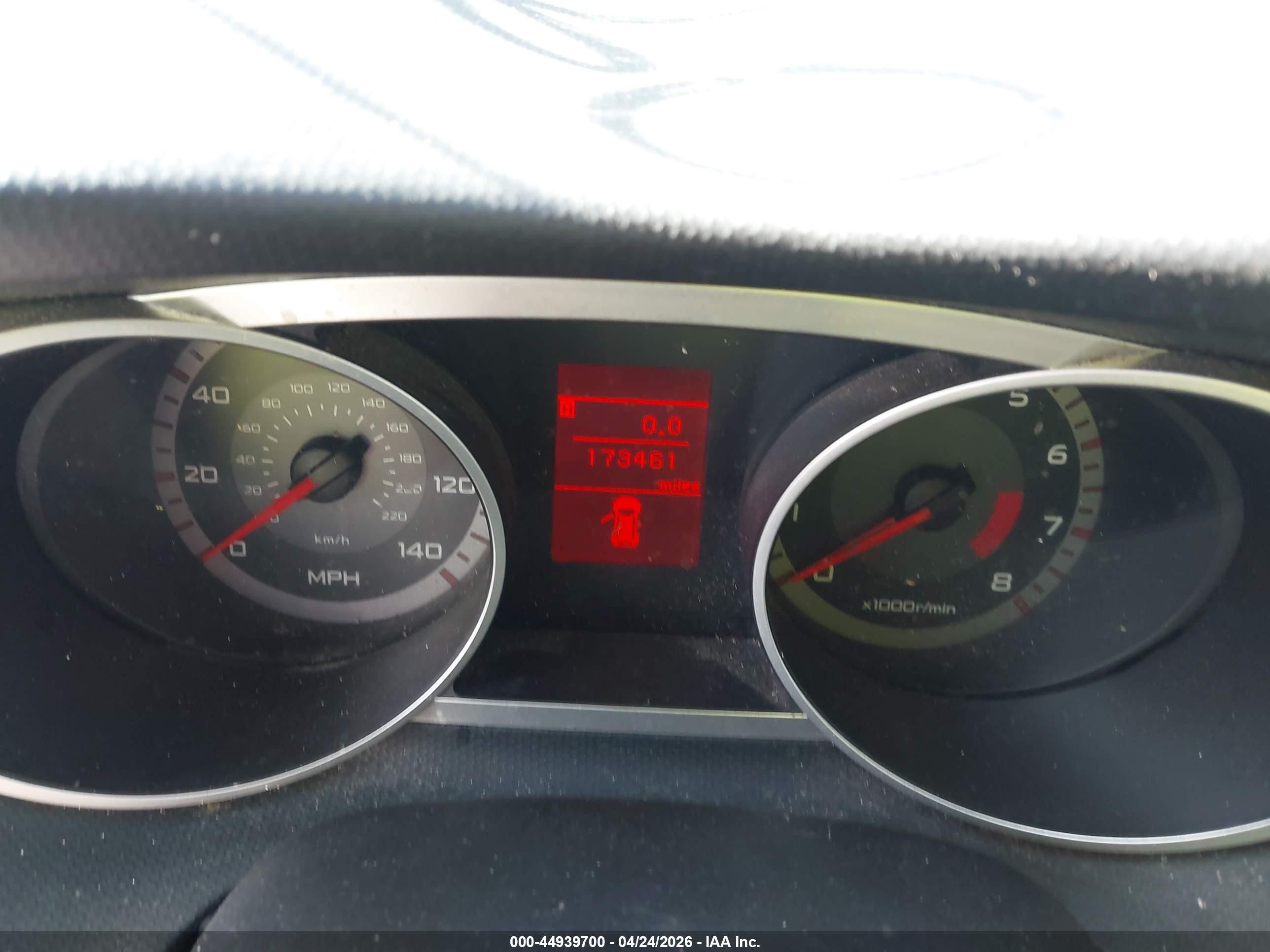 2007 Mitsubishi Outlander Ls Gray vin: JA4MT31X97U004650