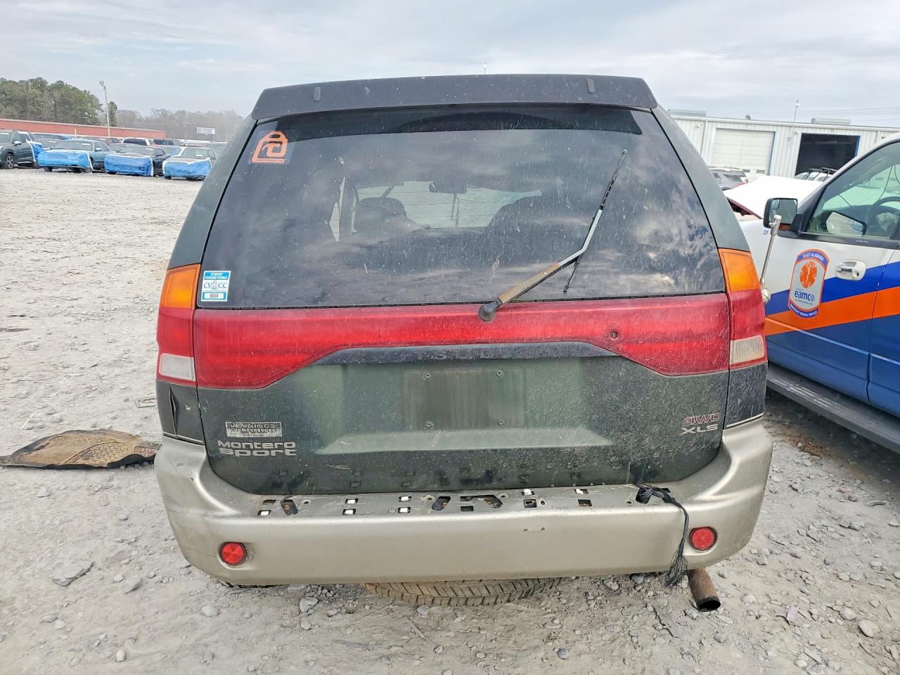 1997 Mitsubishi Montero Sport Xls Green vin: JA4MT41P2VP000473