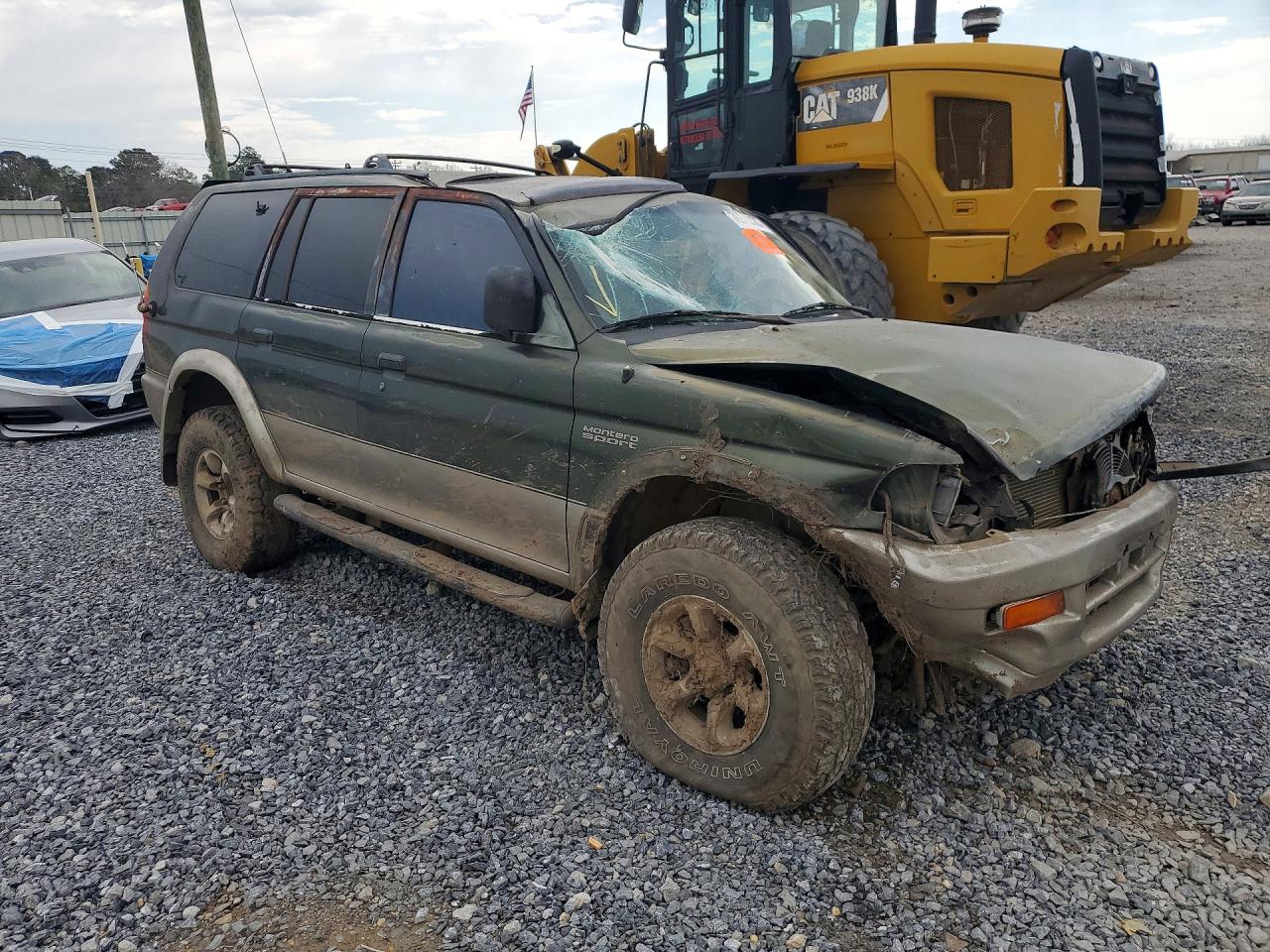 1997 Mitsubishi Montero Sport Xls Green vin: JA4MT41P2VP000473