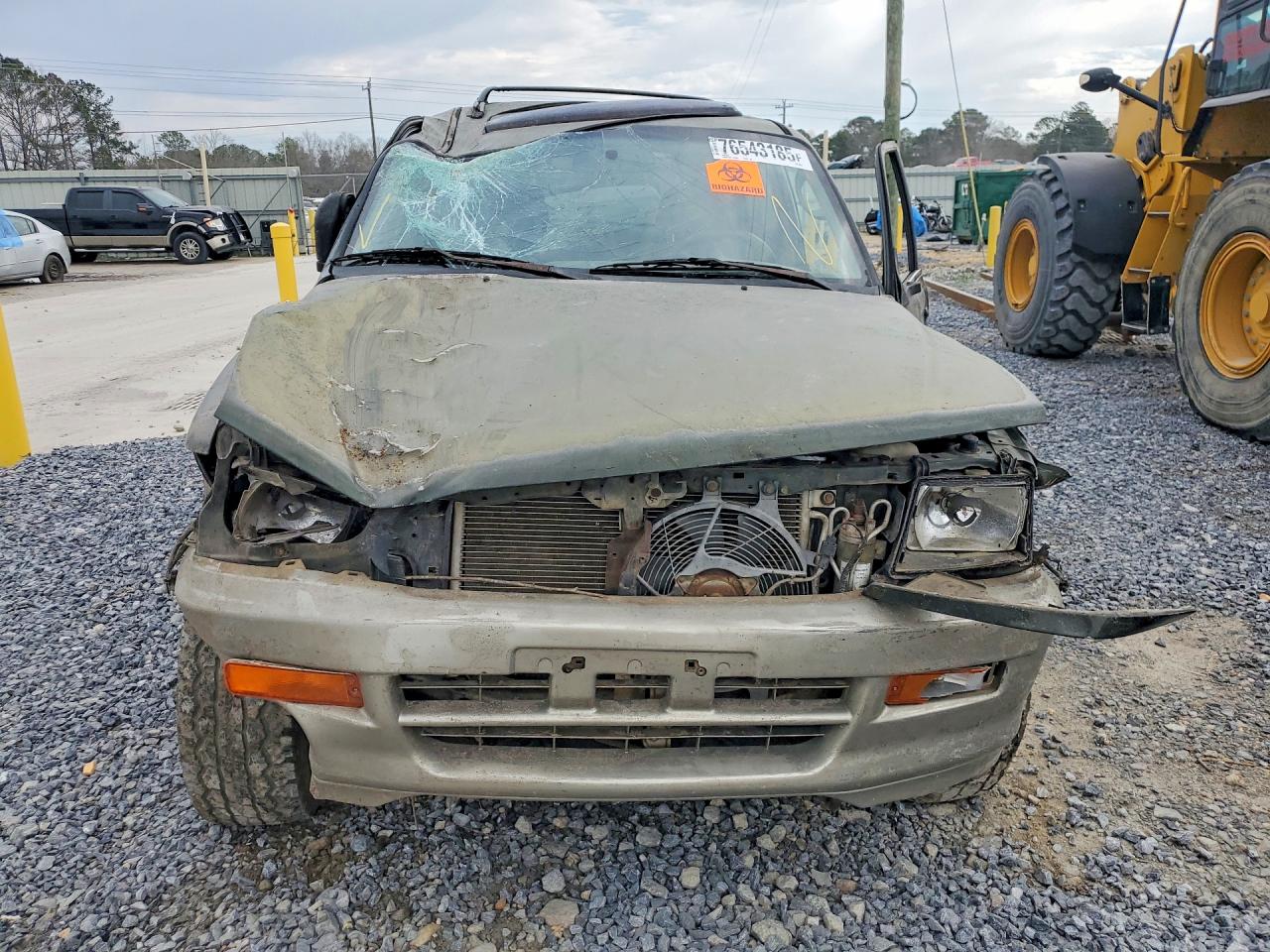 1997 Mitsubishi Montero Sport Xls Green vin: JA4MT41P2VP000473