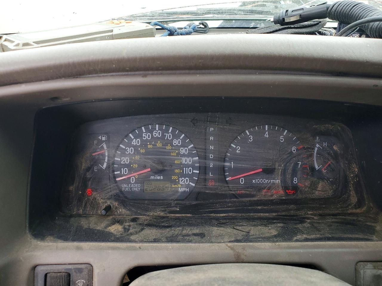 1997 Mitsubishi Montero Sport Xls Green vin: JA4MT41P2VP000473