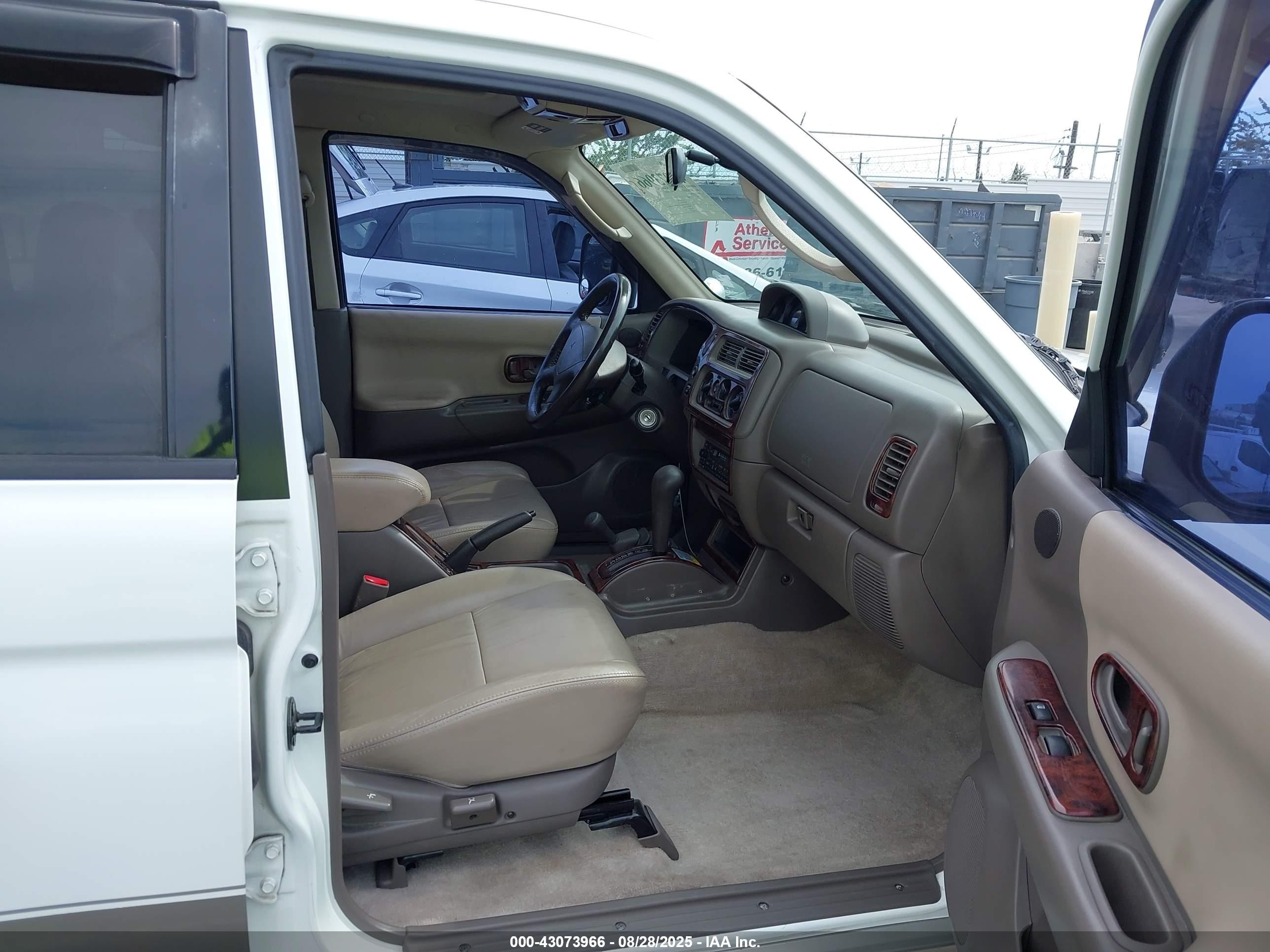 1999 Mitsubishi Montero Sport Ltd Белый vin: JA4MT41R3XP025483