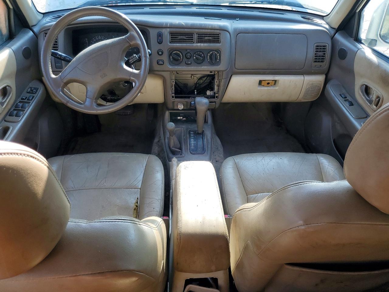 2000 Mitsubishi Montero Sport Limited White vin: JA4MT41R7YP037007