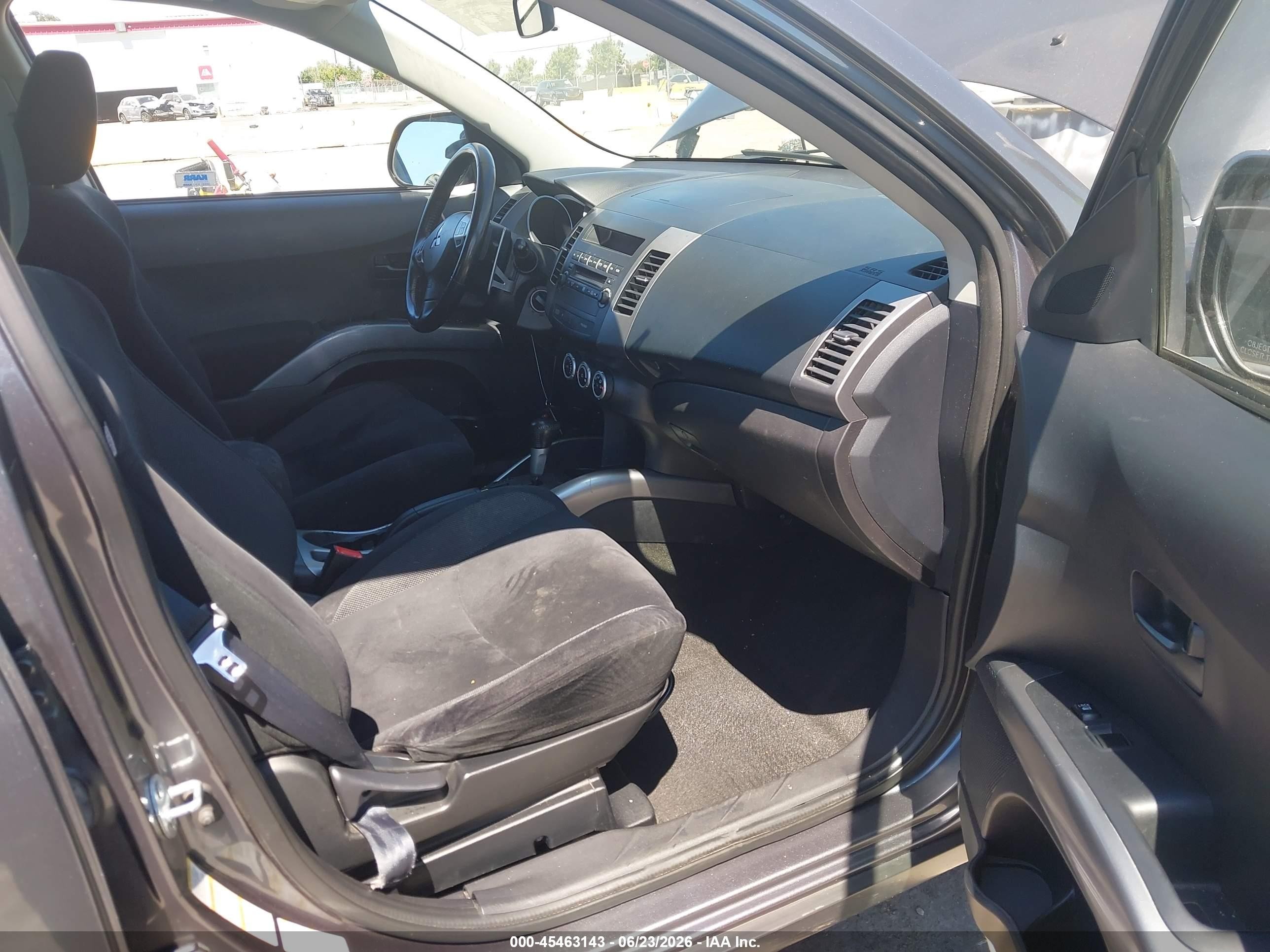 2007 Mitsubishi Outlander Xls Gray vin: JA4MT41X07U013579