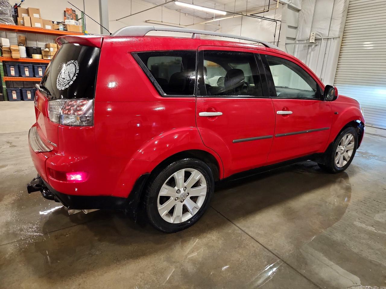 2007 Mitsubishi Outlander Xls Red vin: JA4MT41X07Z022110