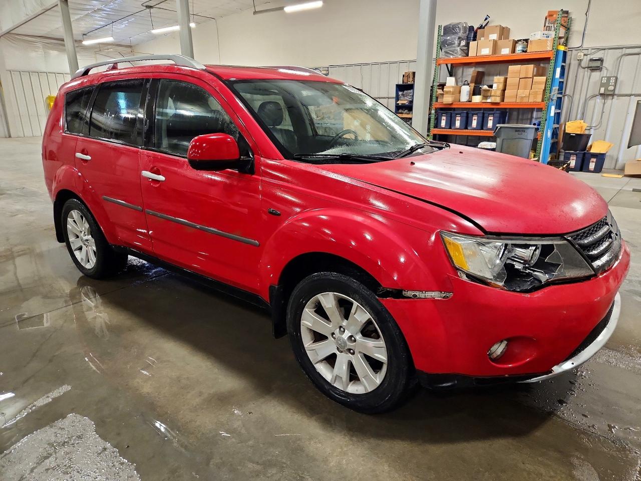 2007 Mitsubishi Outlander Xls Red vin: JA4MT41X07Z022110