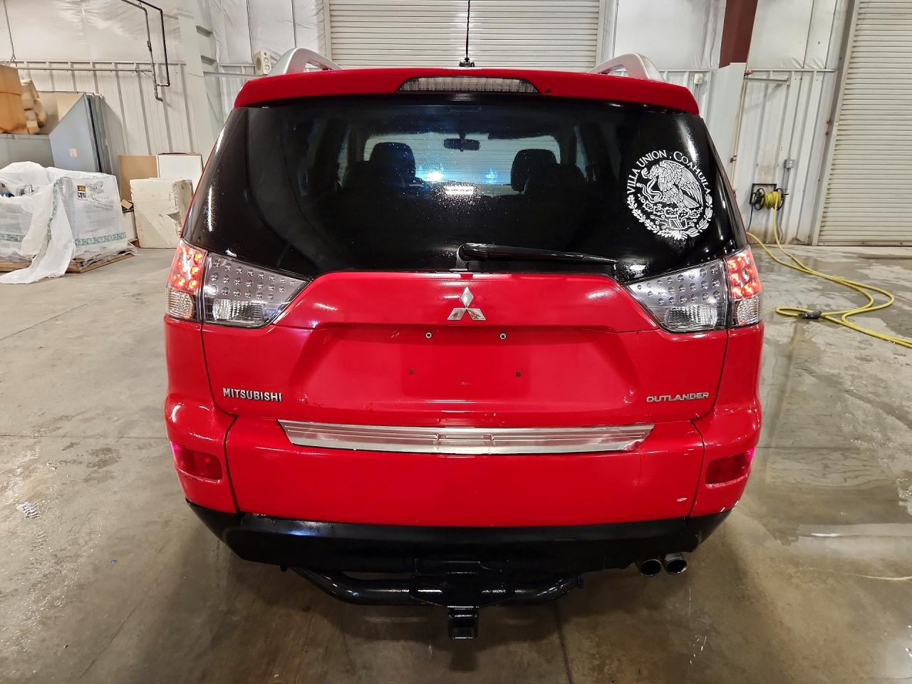 2007 Mitsubishi Outlander Xls Red vin: JA4MT41X07Z022110