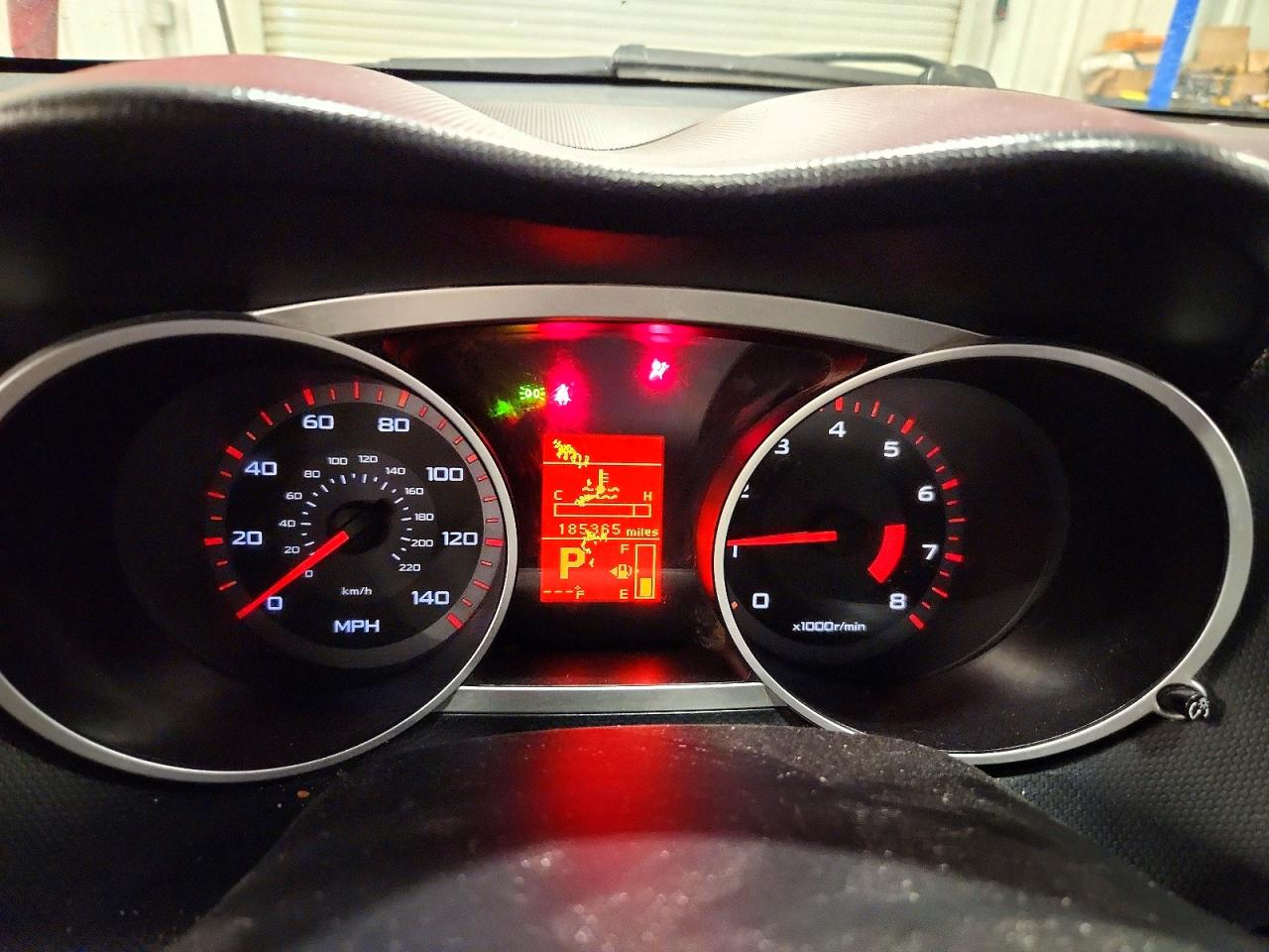 2007 Mitsubishi Outlander Xls Red vin: JA4MT41X07Z022110