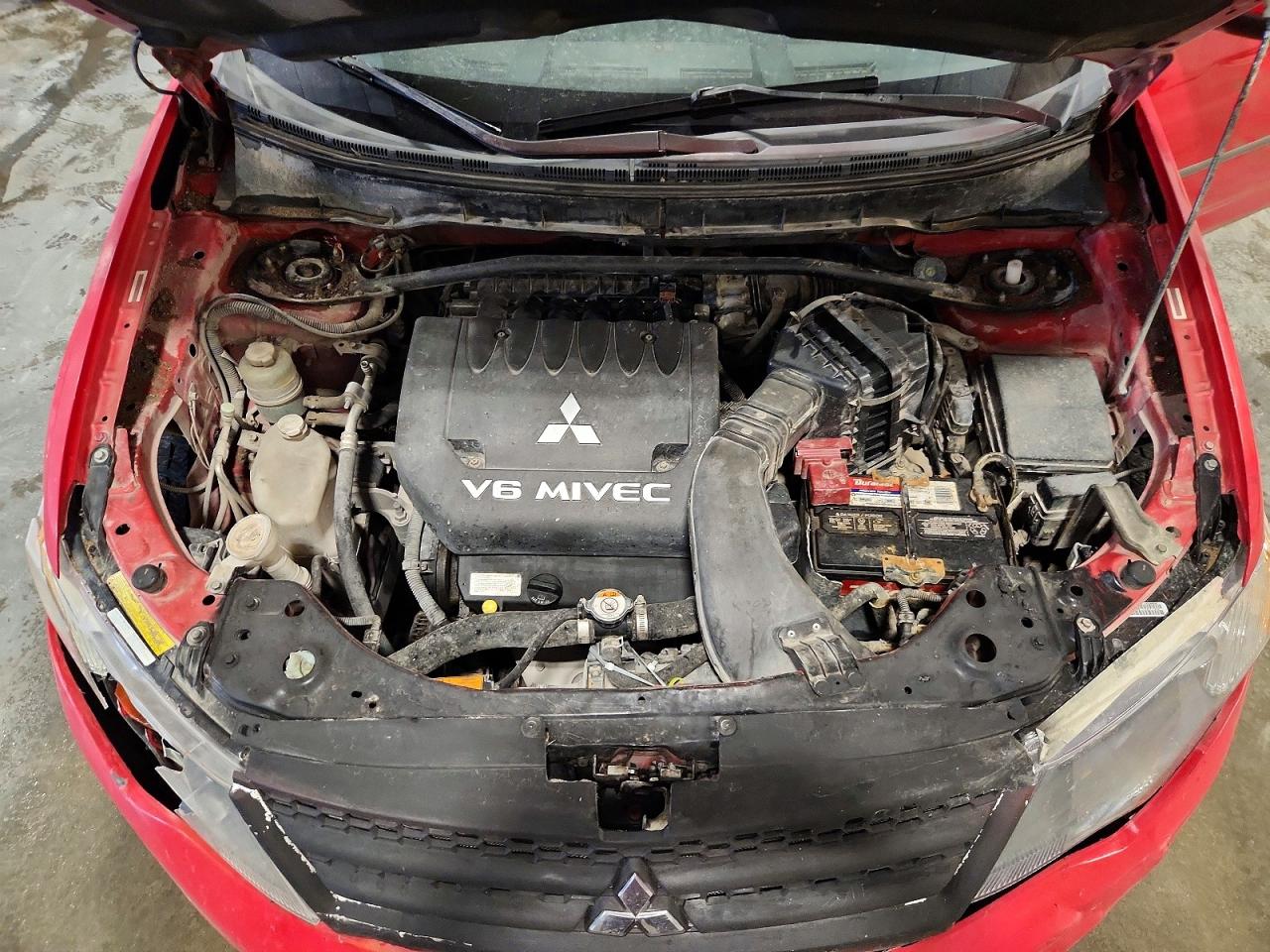 2007 Mitsubishi Outlander Xls Red vin: JA4MT41X07Z022110