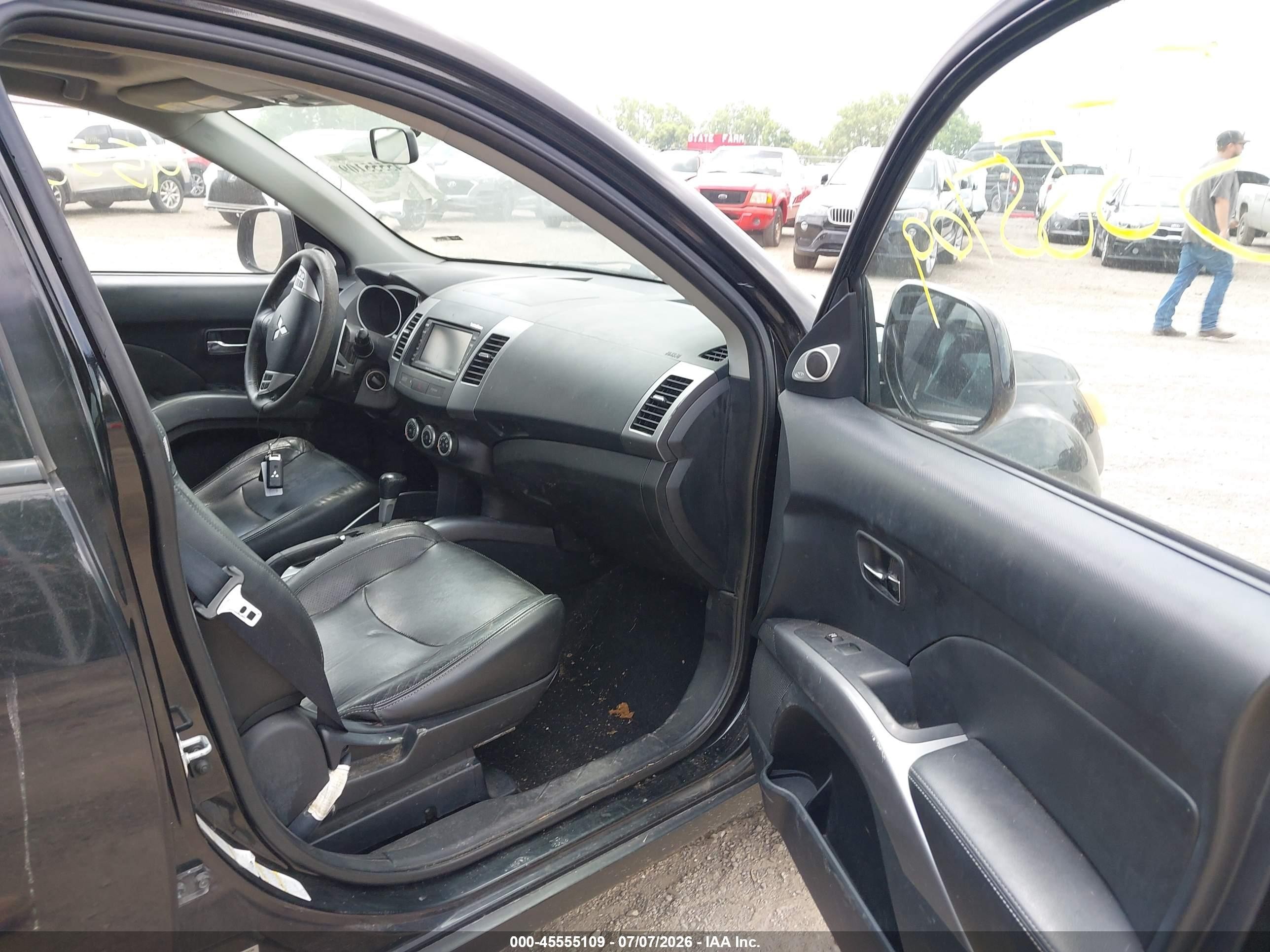 2008 Mitsubishi Outlander Xls Черный vin: JA4MT41X08Z011531