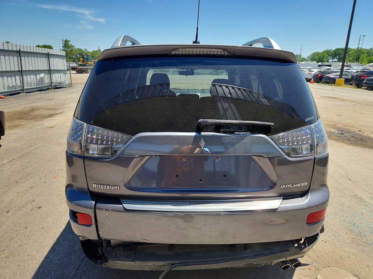 2009 Mitsubishi Outlander Xls Gray vin: JA4MT41X09Z005570