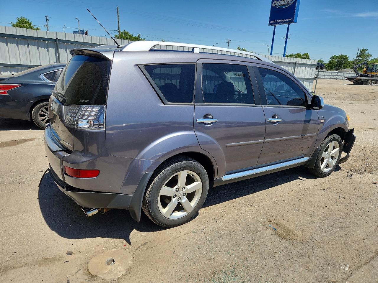 2009 Mitsubishi Outlander Xls Gray vin: JA4MT41X09Z005570
