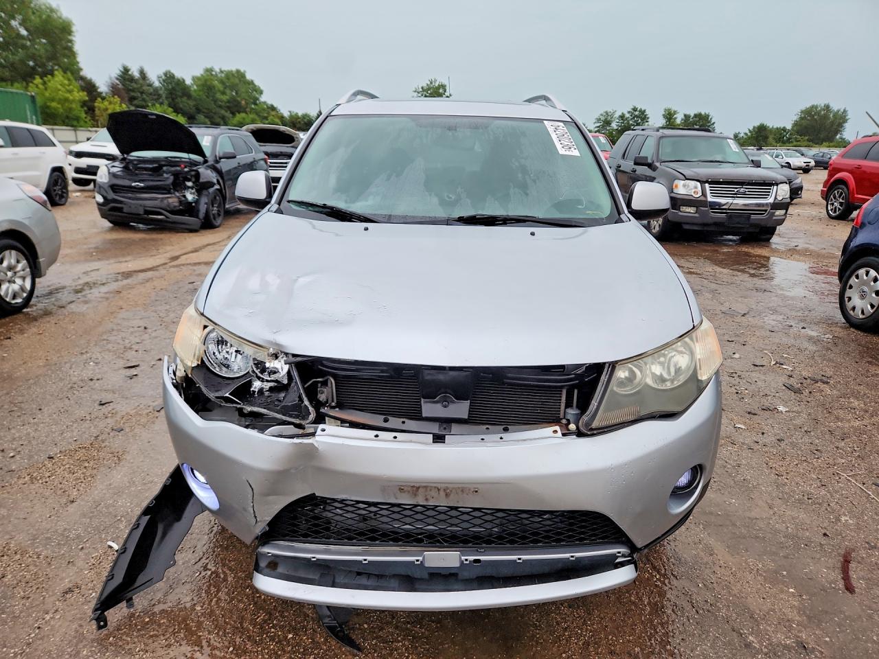 2007 Mitsubishi Outlander Xls Silver vin: JA4MT41X17U016359