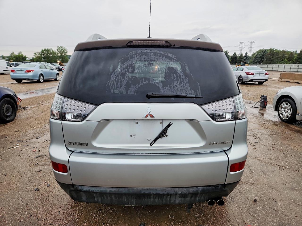 2007 Mitsubishi Outlander Xls Silver vin: JA4MT41X17U016359