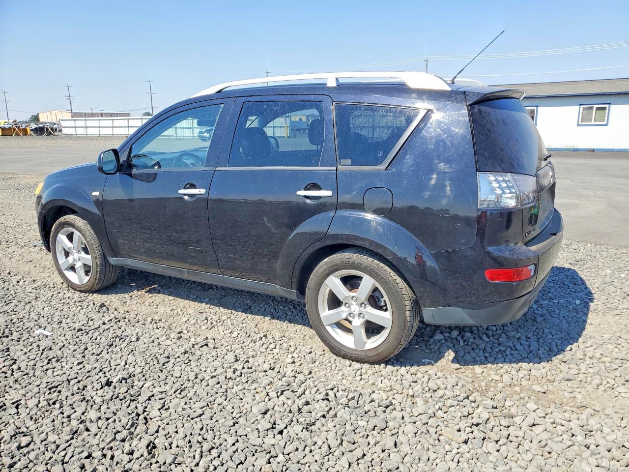 2007 Mitsubishi Outlander Xls Black vin: JA4MT41X17Z018888