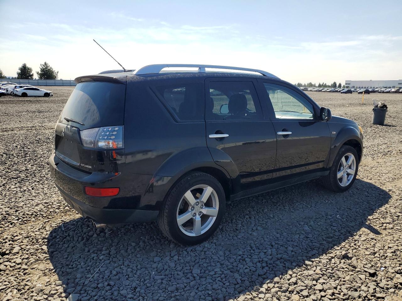 2007 Mitsubishi Outlander Xls Black vin: JA4MT41X17Z018888