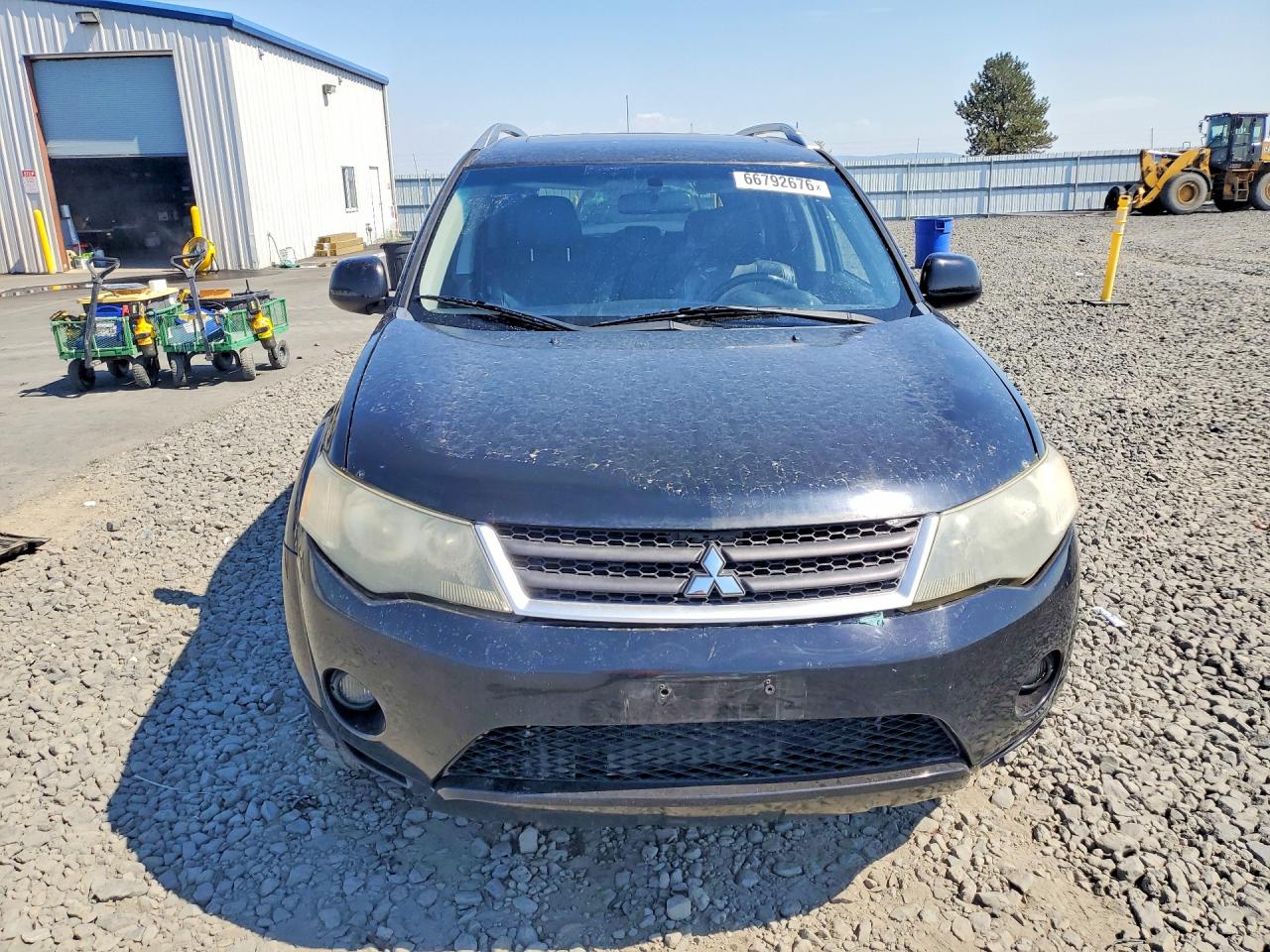 2007 Mitsubishi Outlander Xls Black vin: JA4MT41X17Z018888
