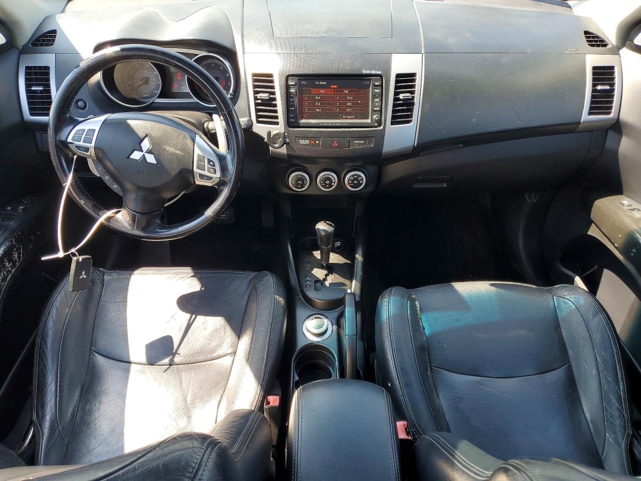 2007 Mitsubishi Outlander Xls Black vin: JA4MT41X17Z018888