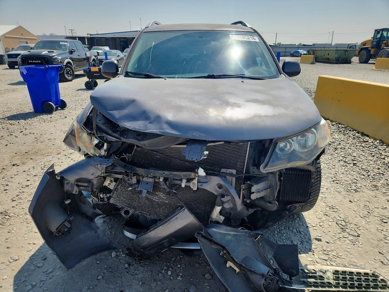 2009 Mitsubishi Outlander Xls Gray vin: JA4MT41X39Z012108