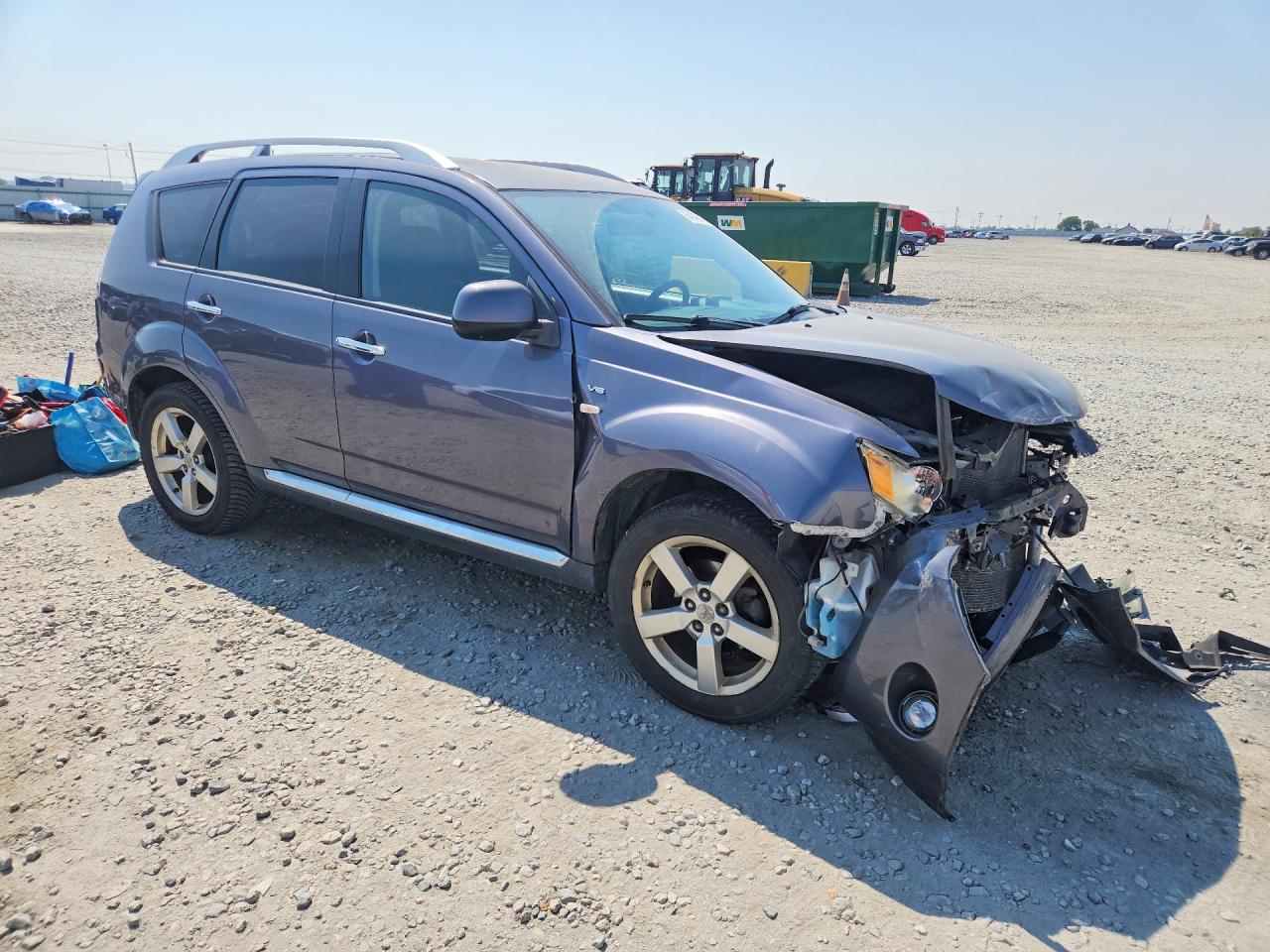 2009 Mitsubishi Outlander Xls Gray vin: JA4MT41X39Z012108