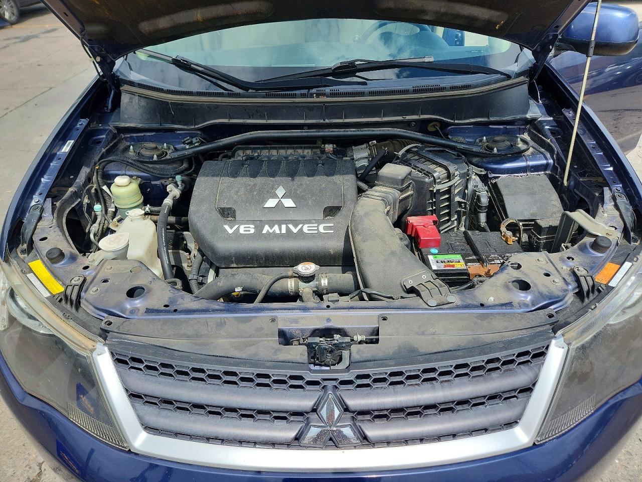 2007 Mitsubishi Outlander Xls Blue vin: JA4MT41X57U011620