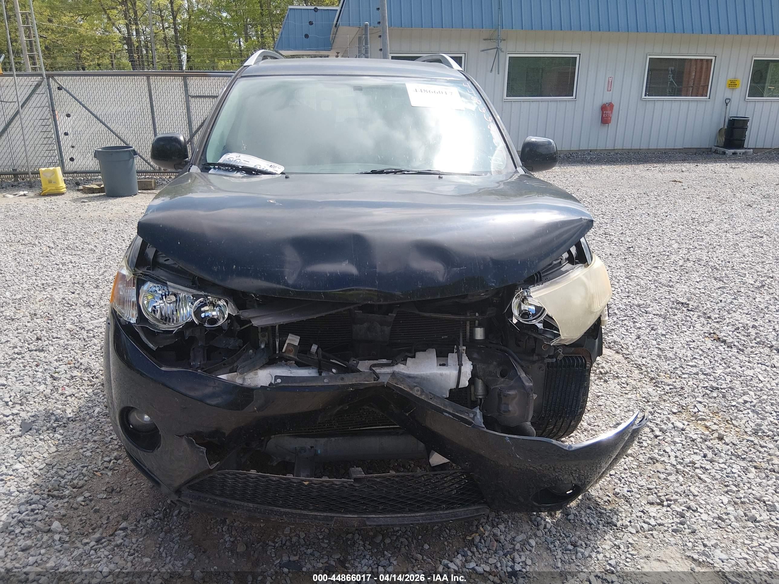 2007 Mitsubishi Outlander Xls Black vin: JA4MT41X67U007950