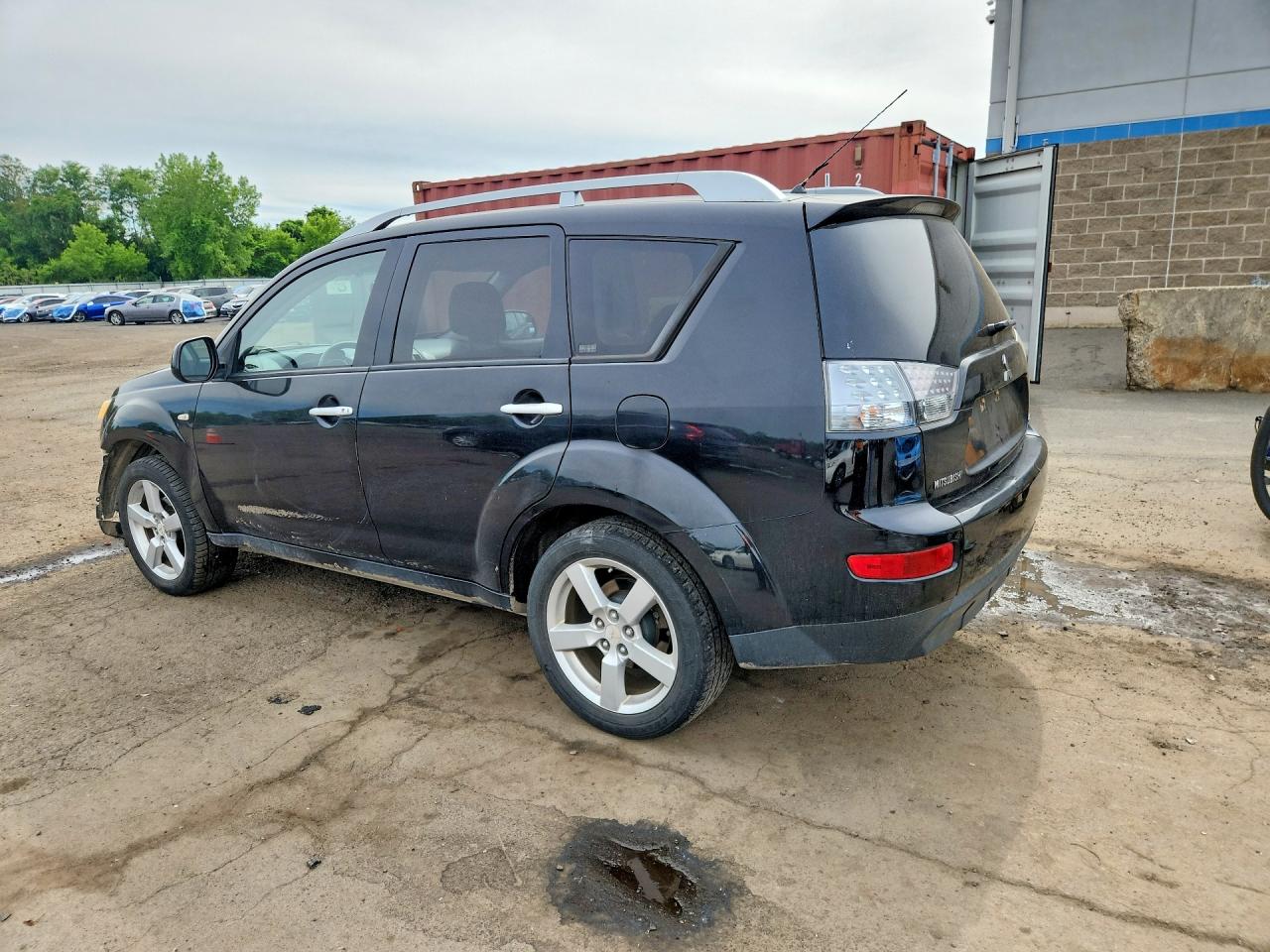 2007 Mitsubishi Outlander Xls Black vin: JA4MT41X67Z008566