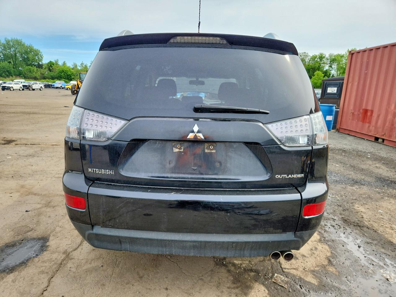 2007 Mitsubishi Outlander Xls Black vin: JA4MT41X67Z008566