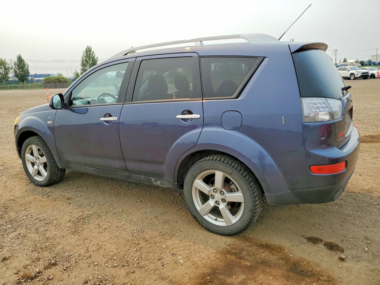 2008 Mitsubishi Outlander Xls Blue vin: JA4MT41X78Z604495