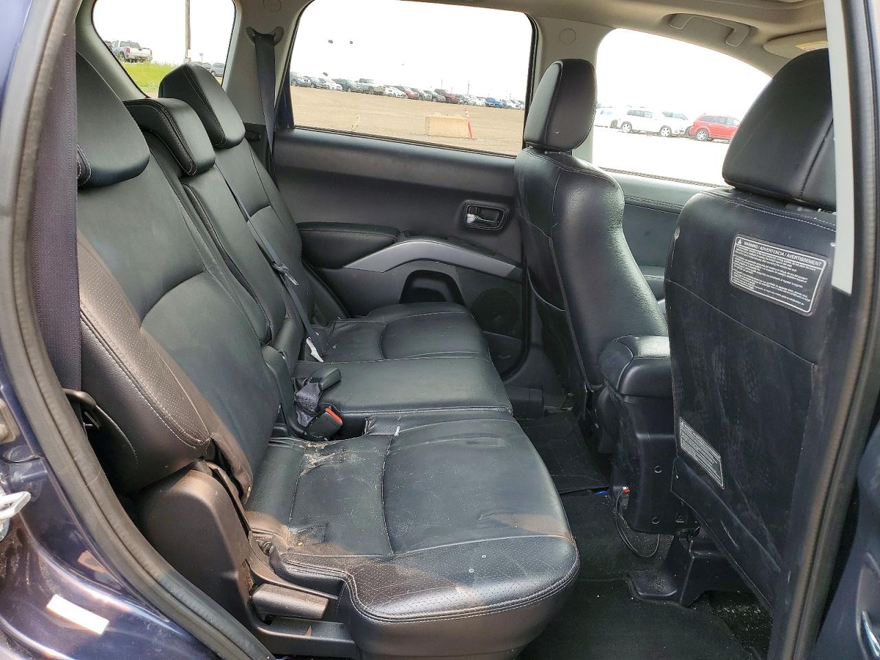2008 Mitsubishi Outlander Xls Blue vin: JA4MT41X78Z604495